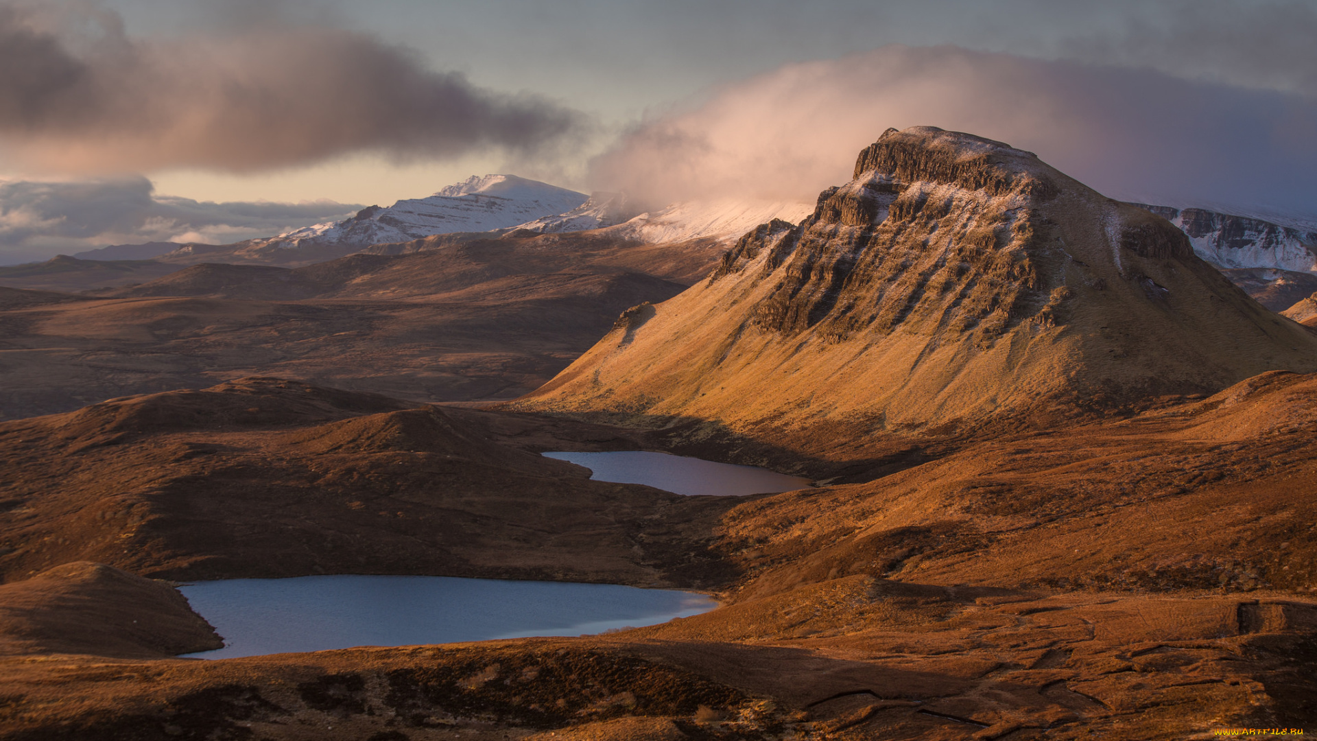 природа, горы, простор