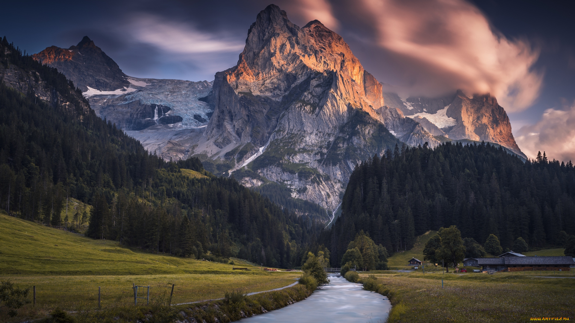 природа, горы, простор