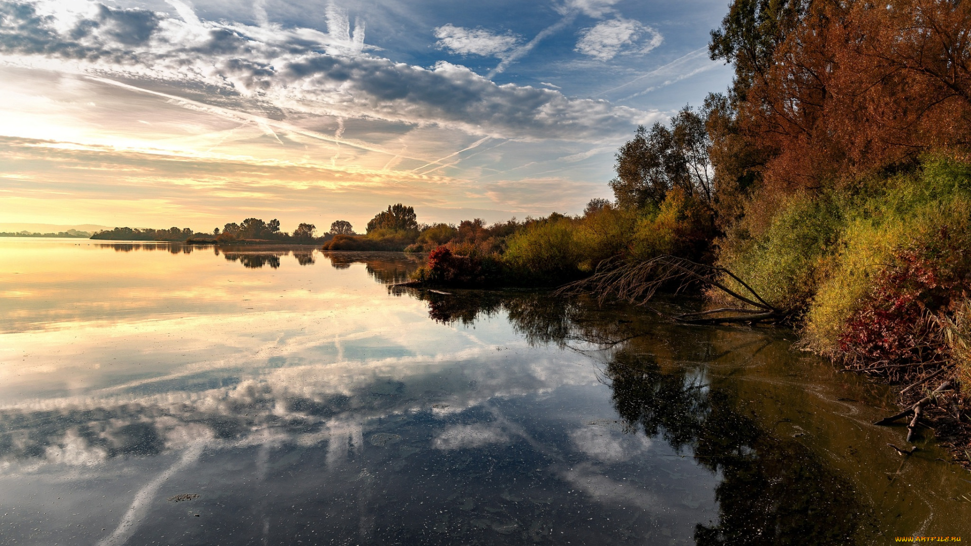 природа, побережье, простор
