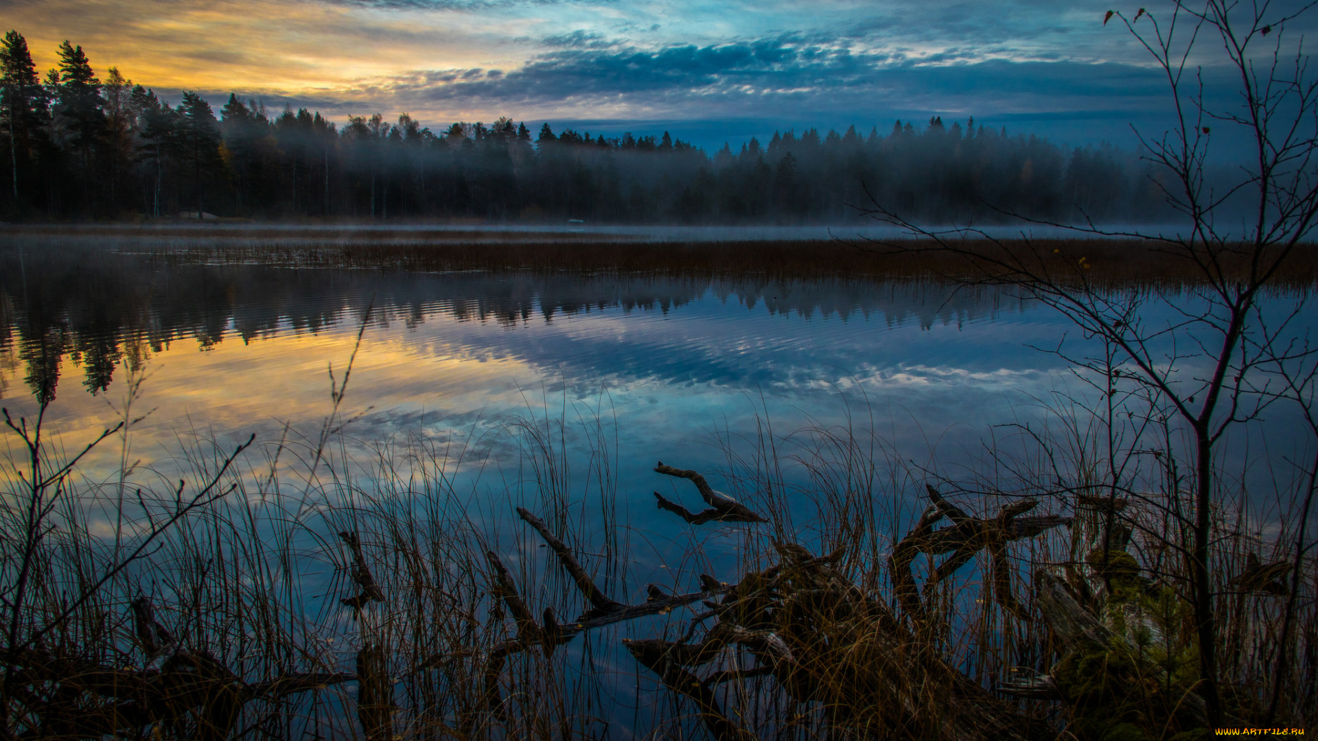 природа, реки, озера, простор