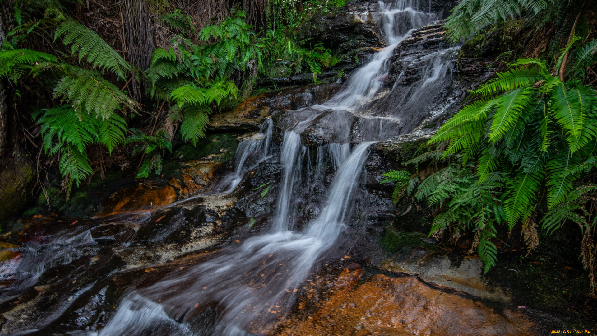 природа, водопады, простор