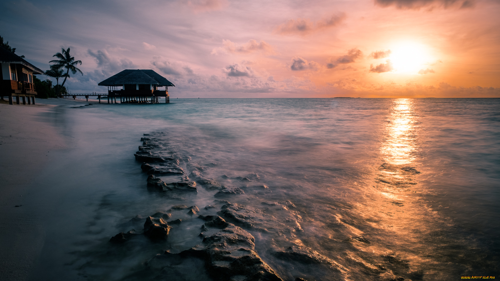 природа, восходы, закаты, простор