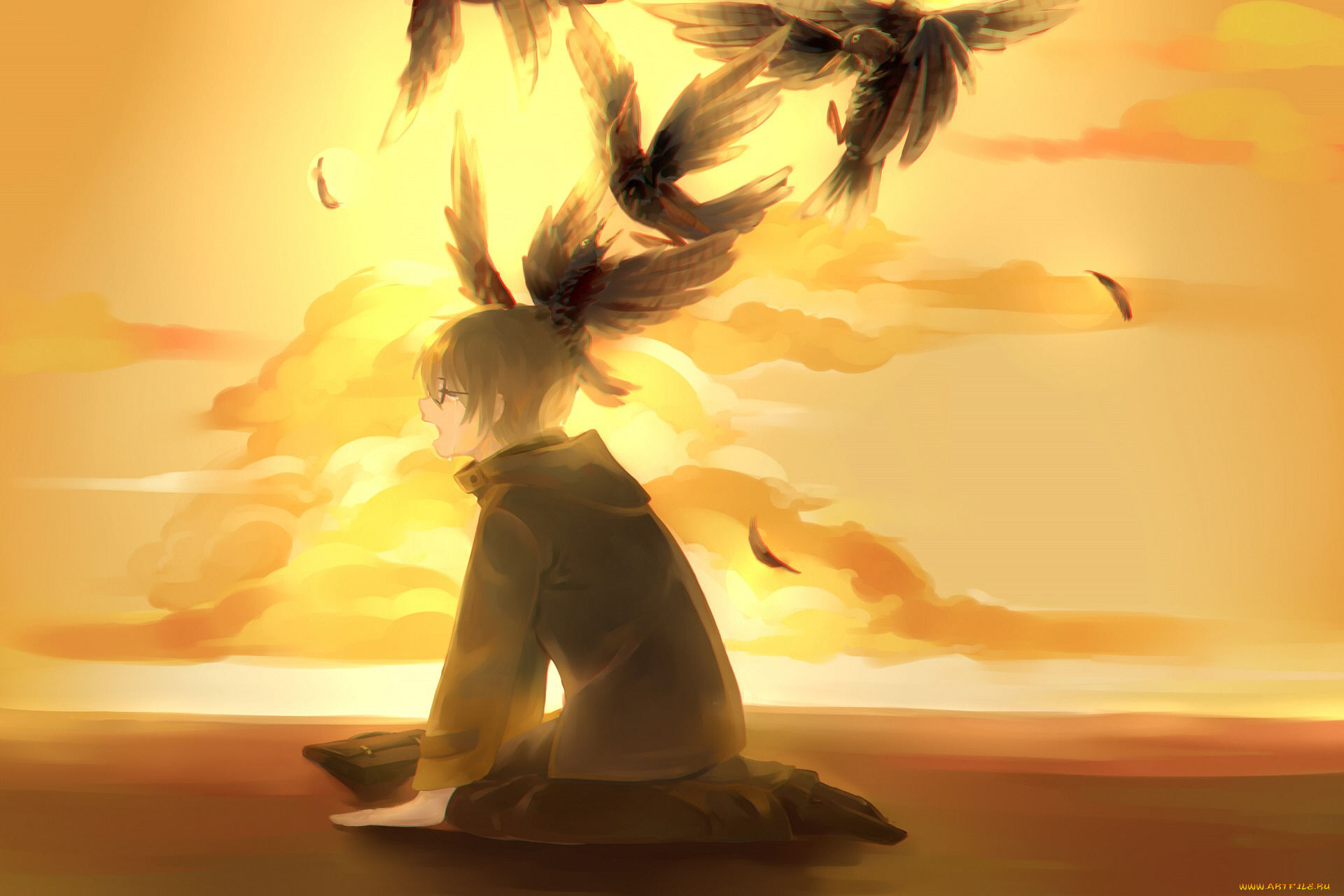 аниме, sangatsu, no, lion, мартовский, лев