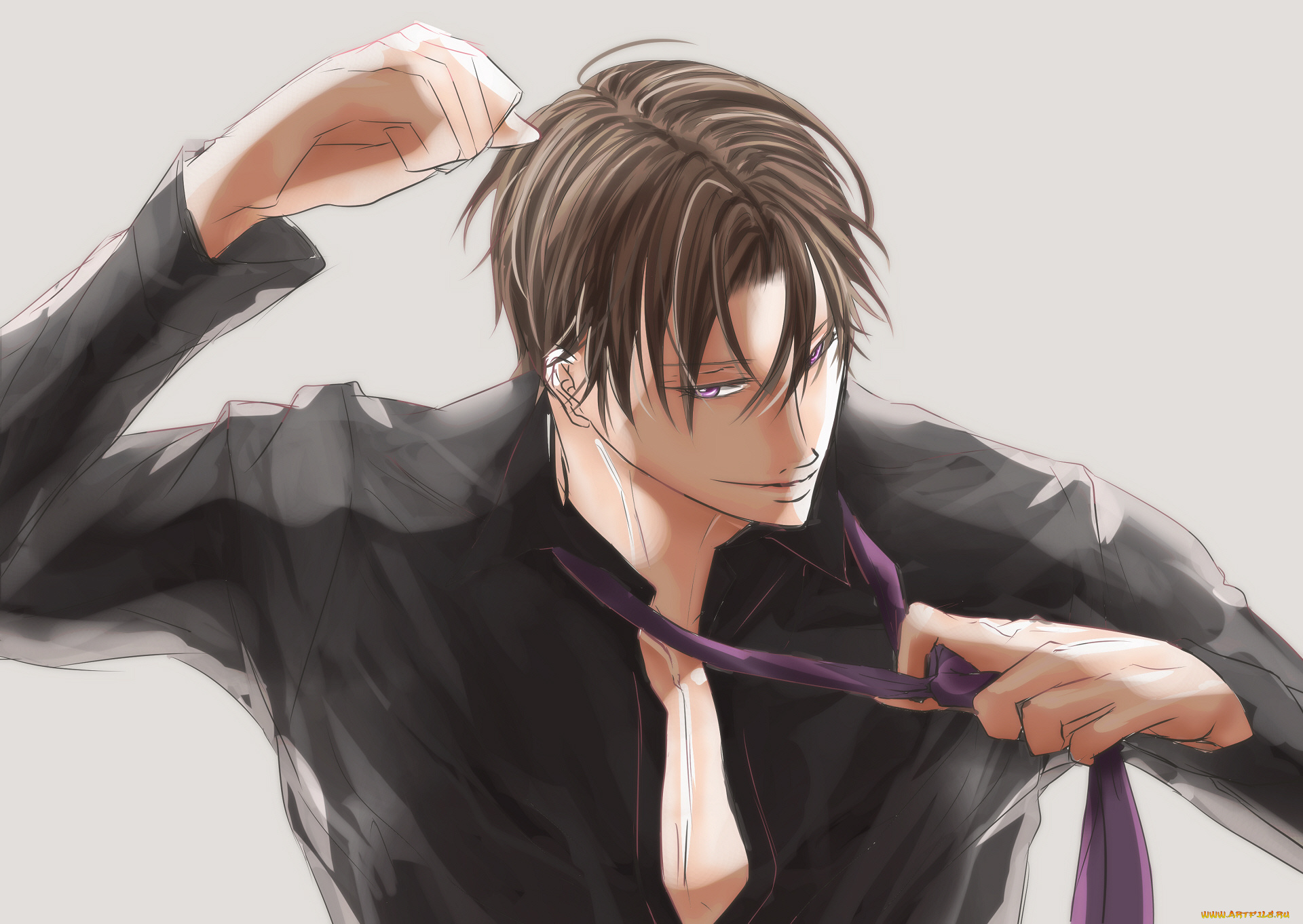 аниме, touken, ranbu, танец, мечей