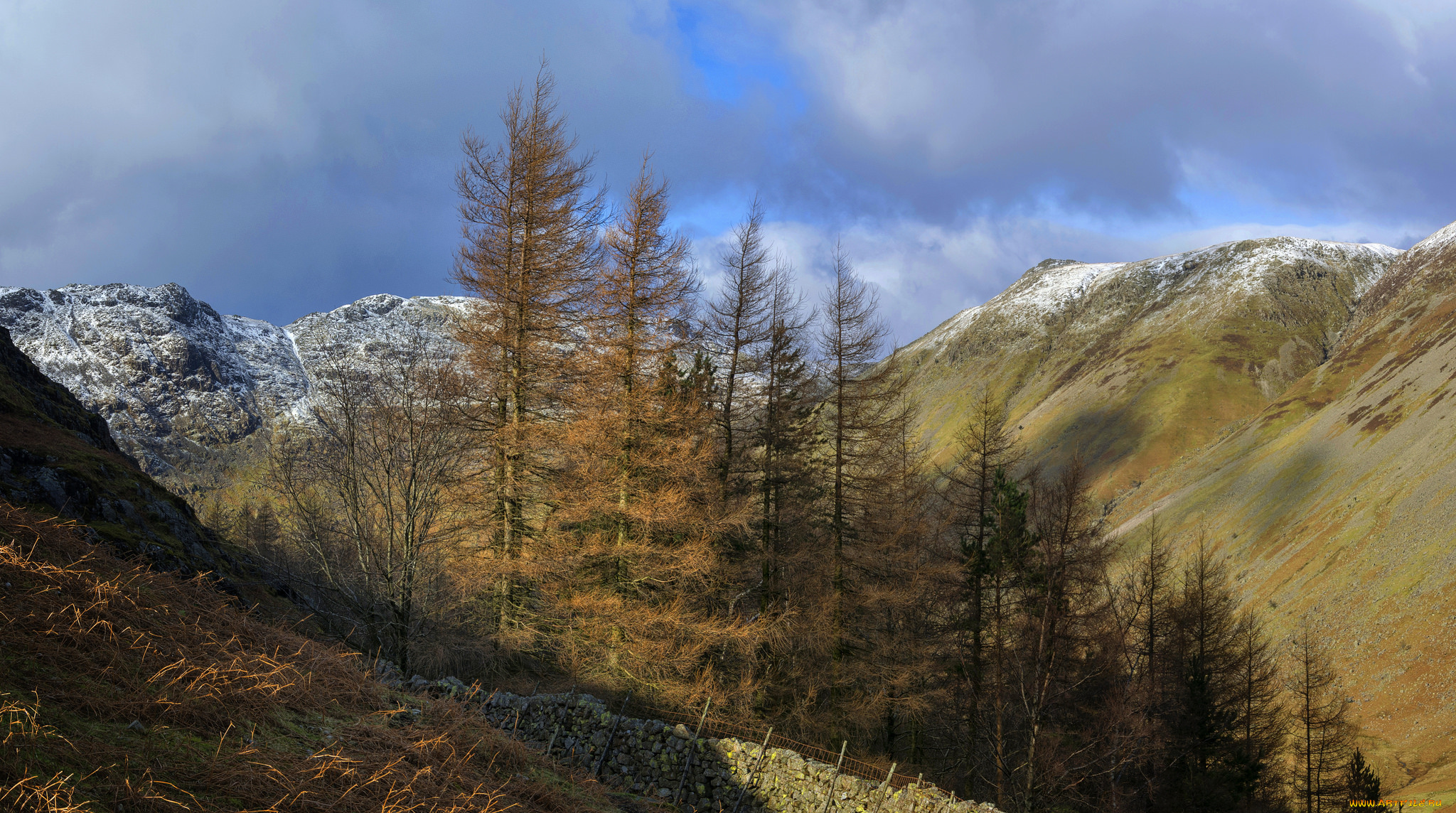 природа, горы, простор