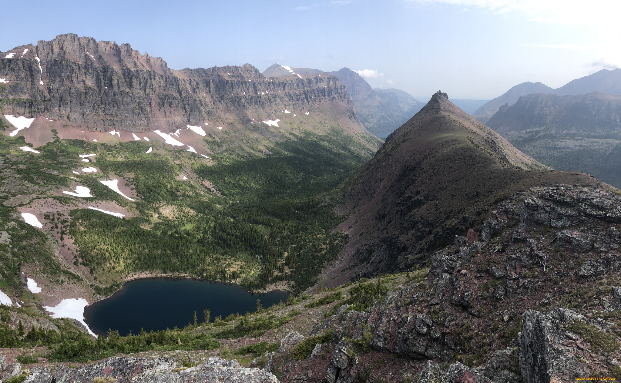 природа, горы, простор