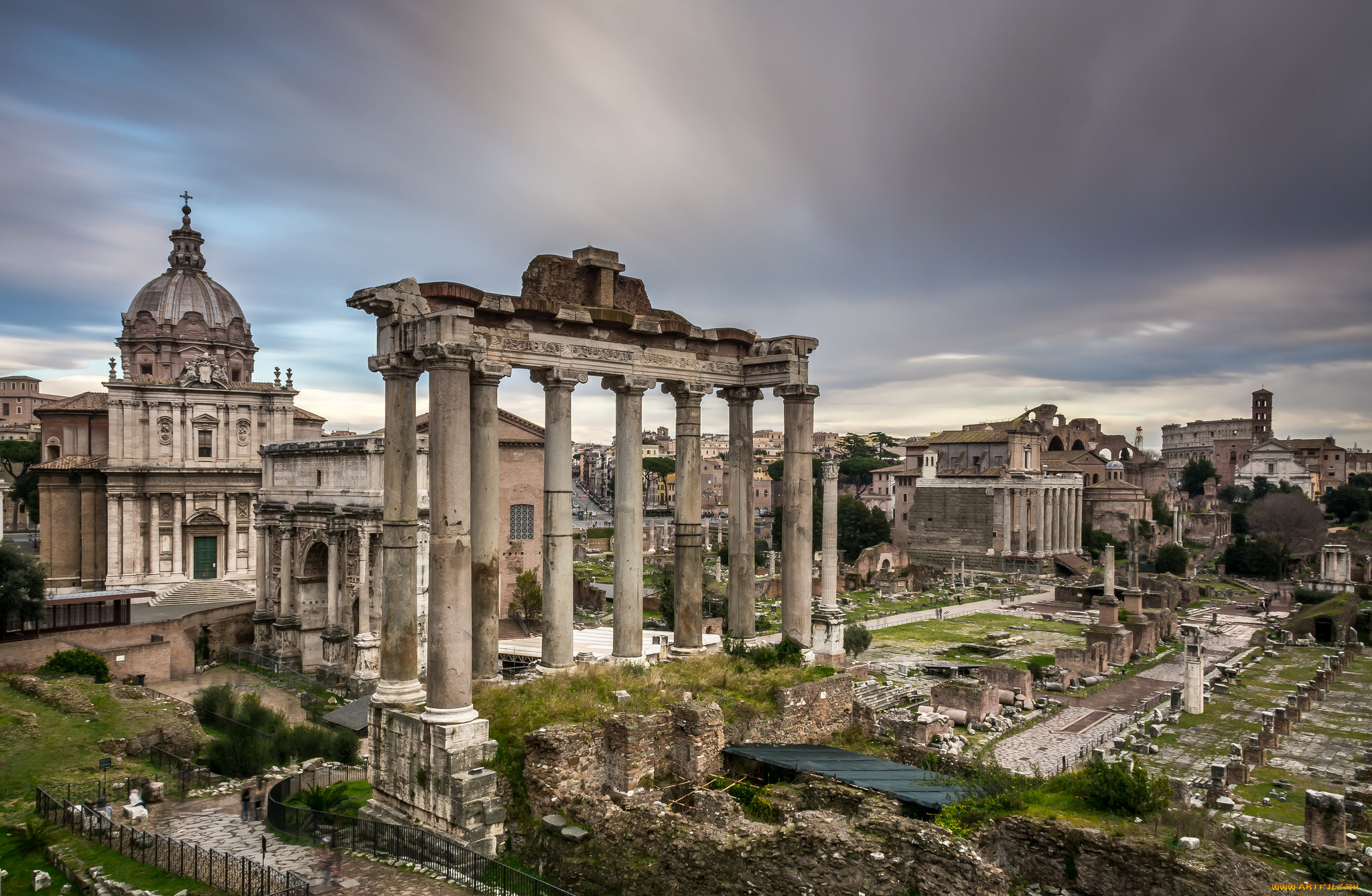 forum, romanum, города, рим, , ватикан, , италия, простор