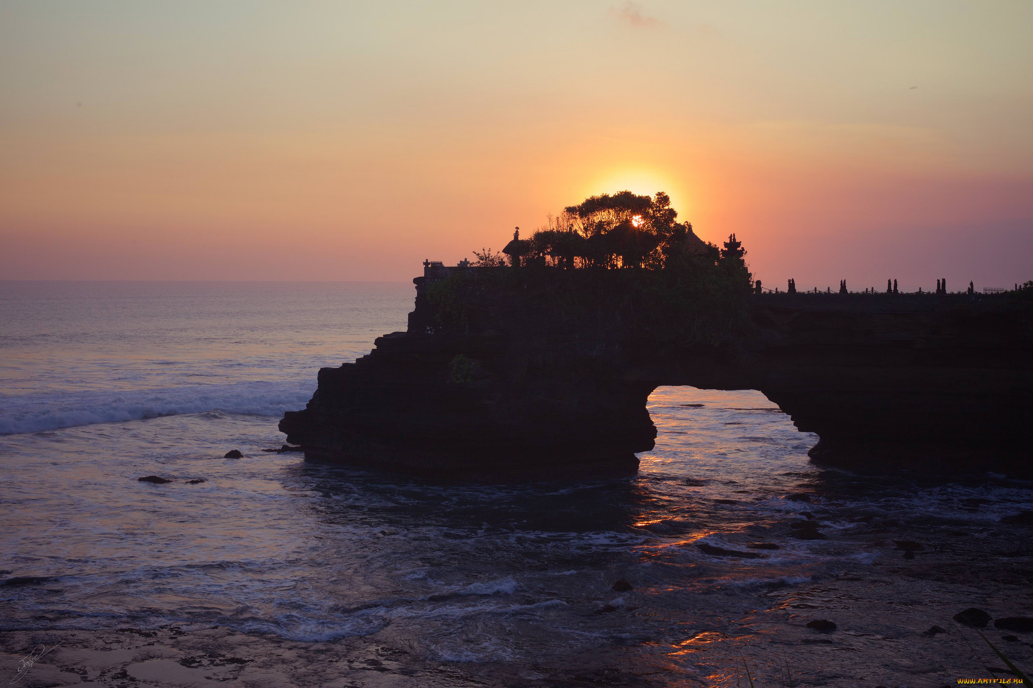 природа, побережье, простор