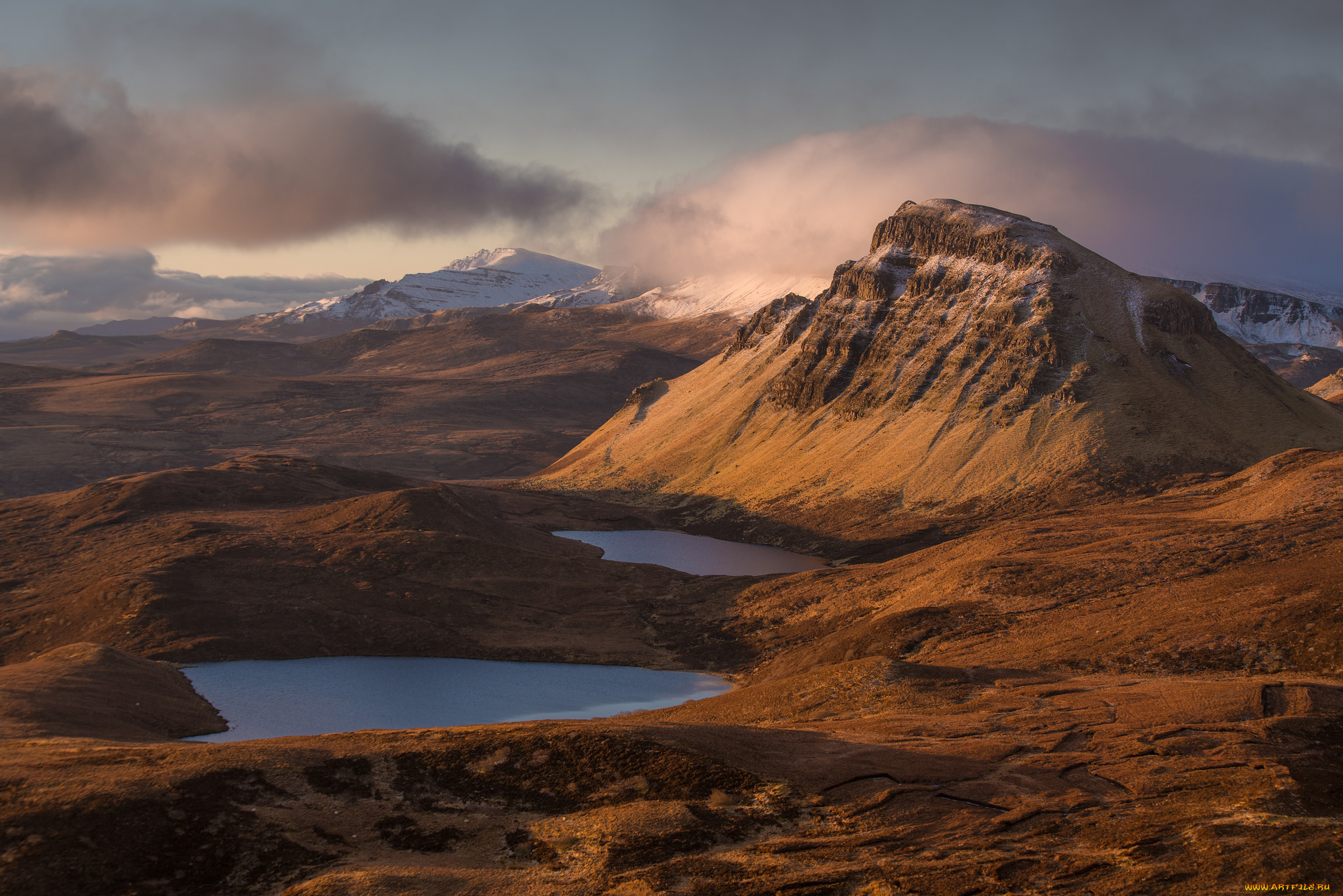 природа, горы, простор