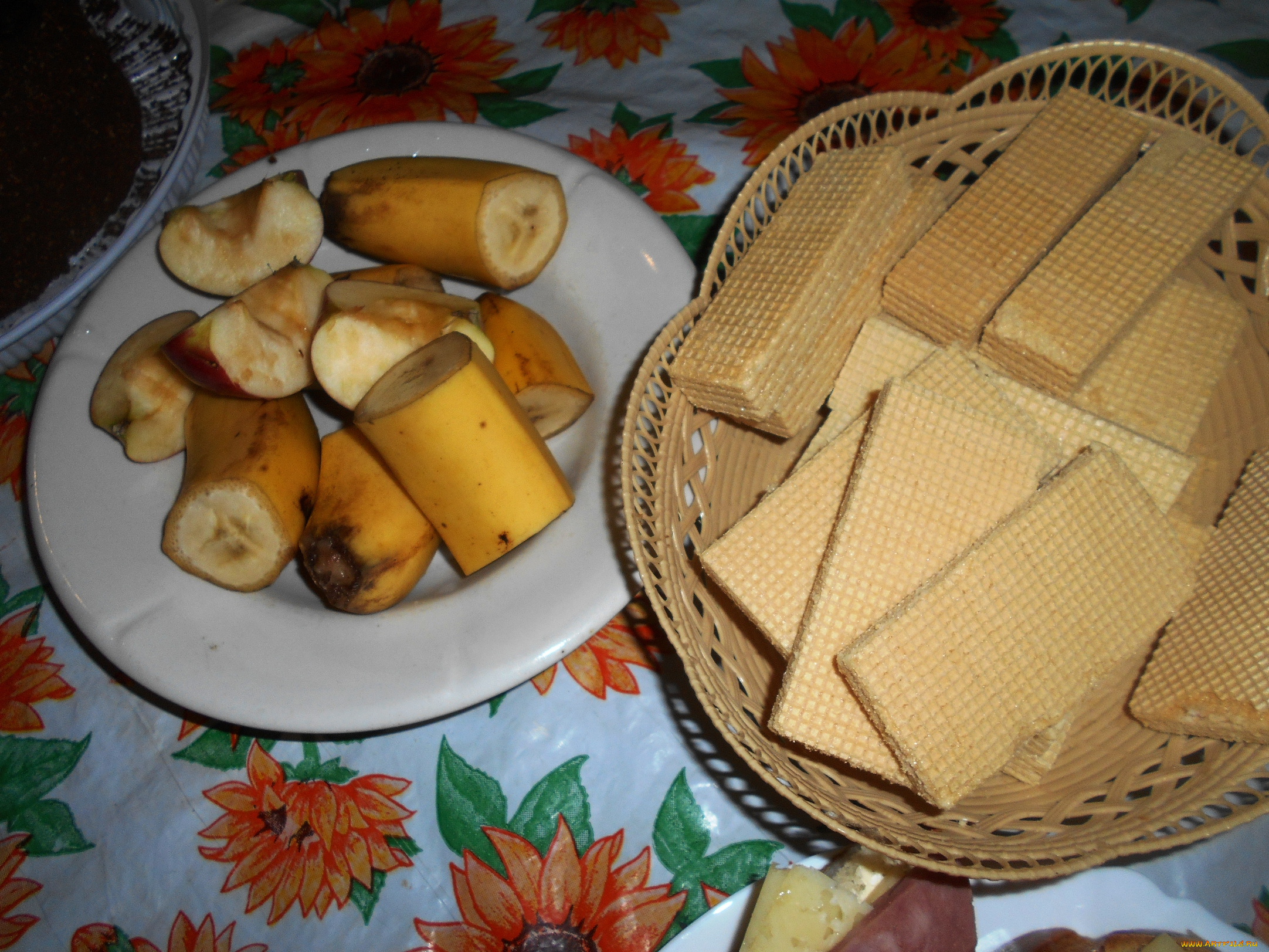 еда, бананы