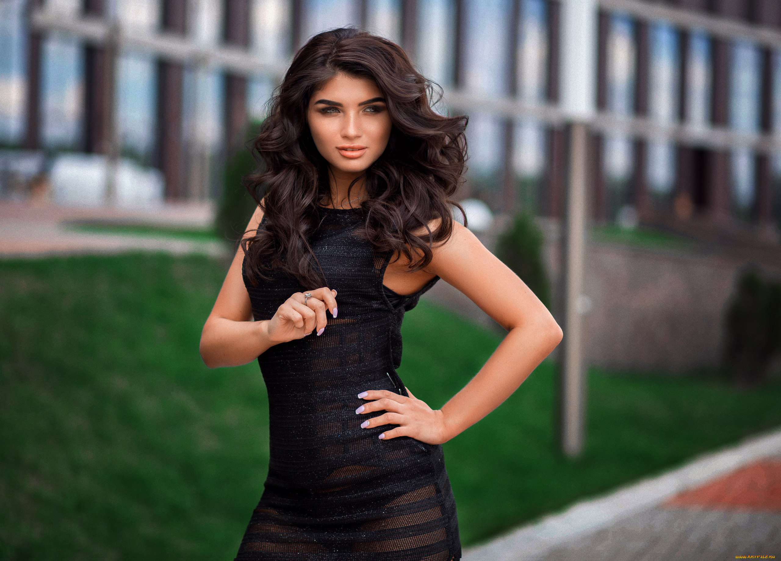 девушка, девушки, -unsort, , брюнетки, темноволосые, модель