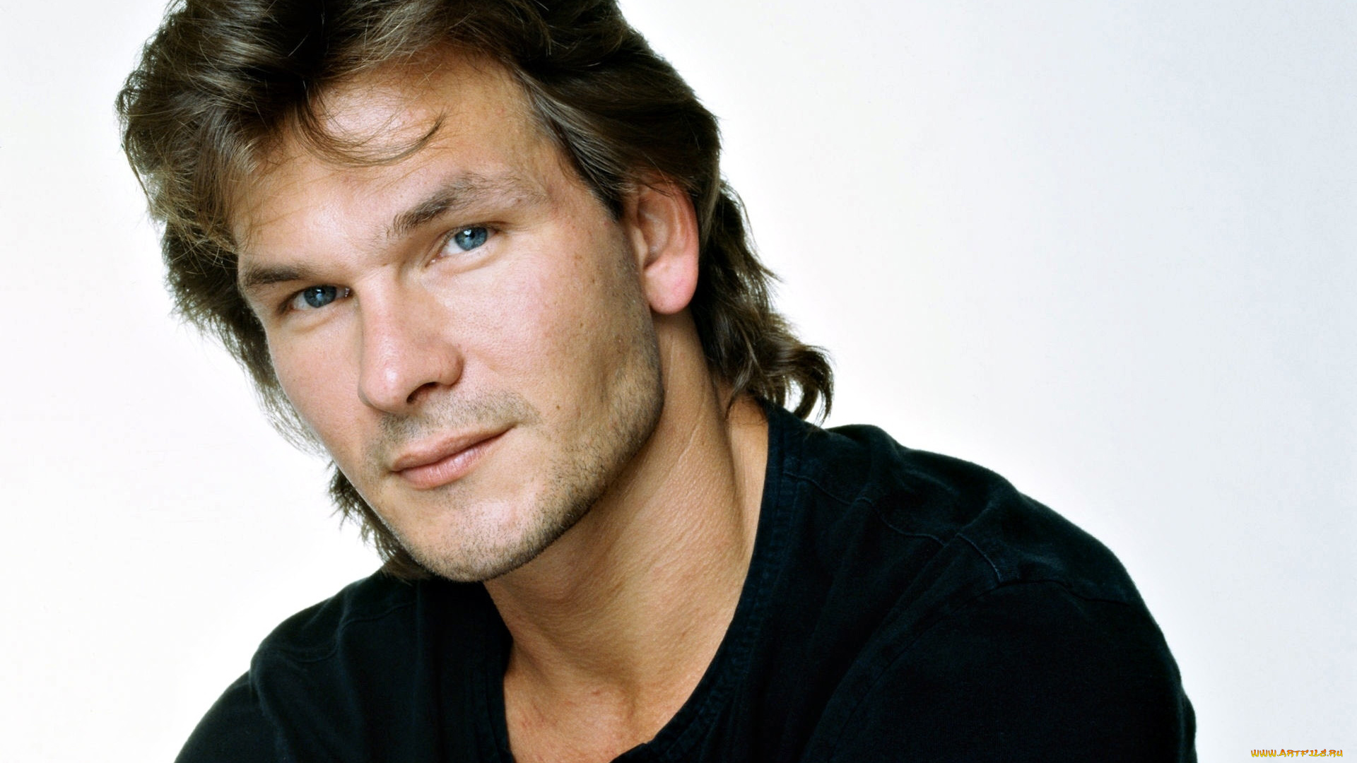 мужчины, patrick, swayze, портрет