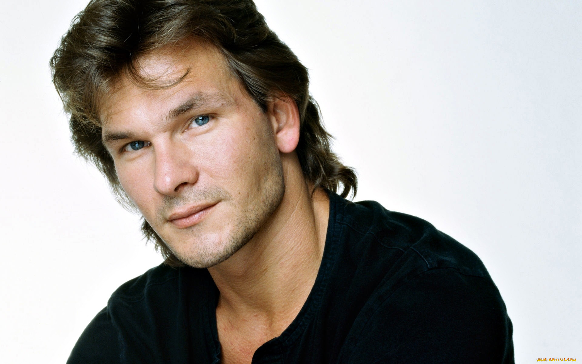 мужчины, patrick, swayze, портрет
