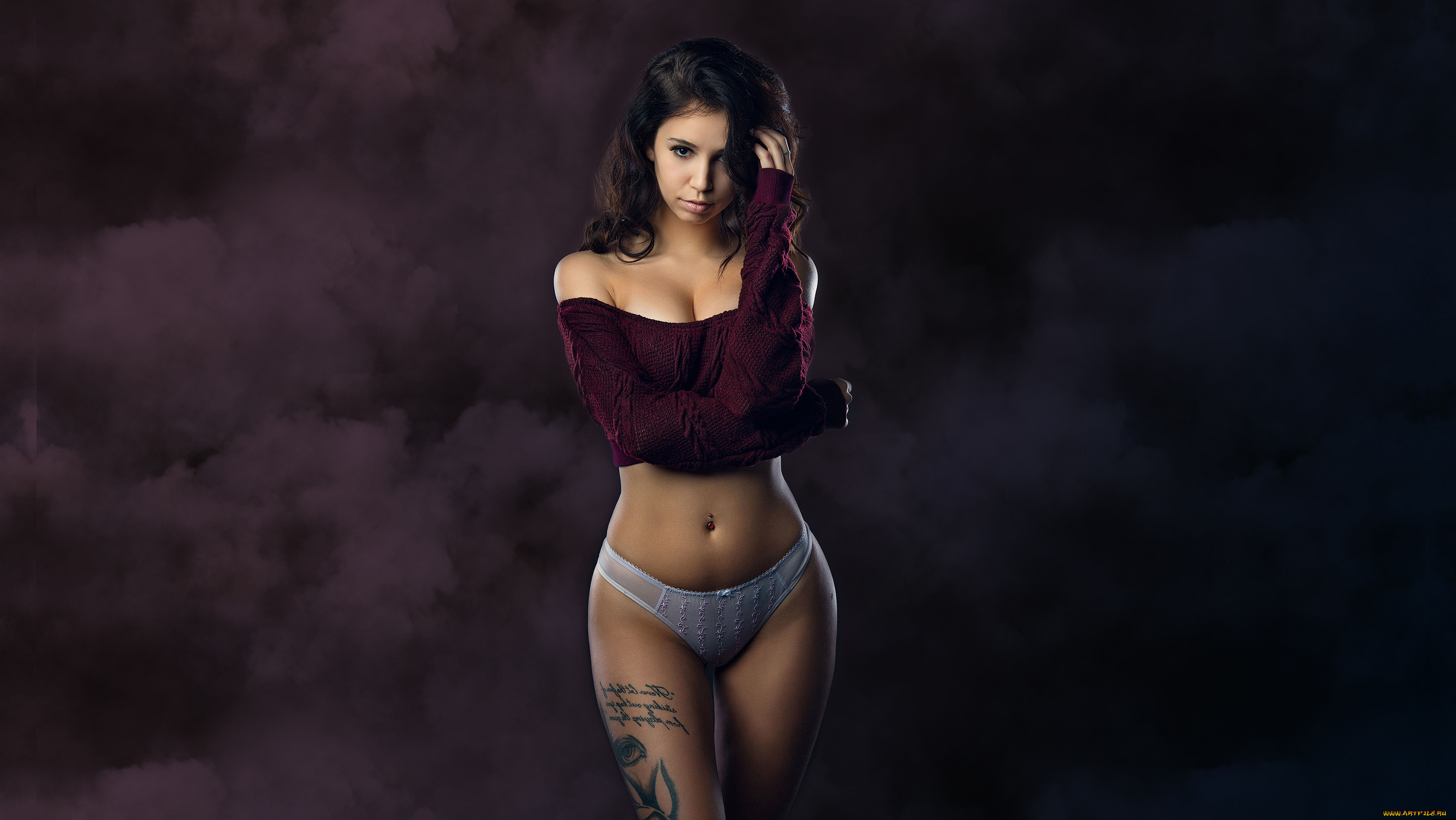 девушки, -, брюнетки, , шатенки, девушка, модель, брюнетка, красотка, красавица, флирт, стройная, фигура, сексуальная, секси, поза, взгляд, макияж