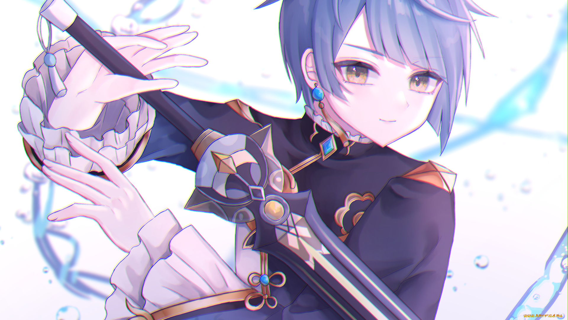 аниме, genshin, impact, genshin, impact