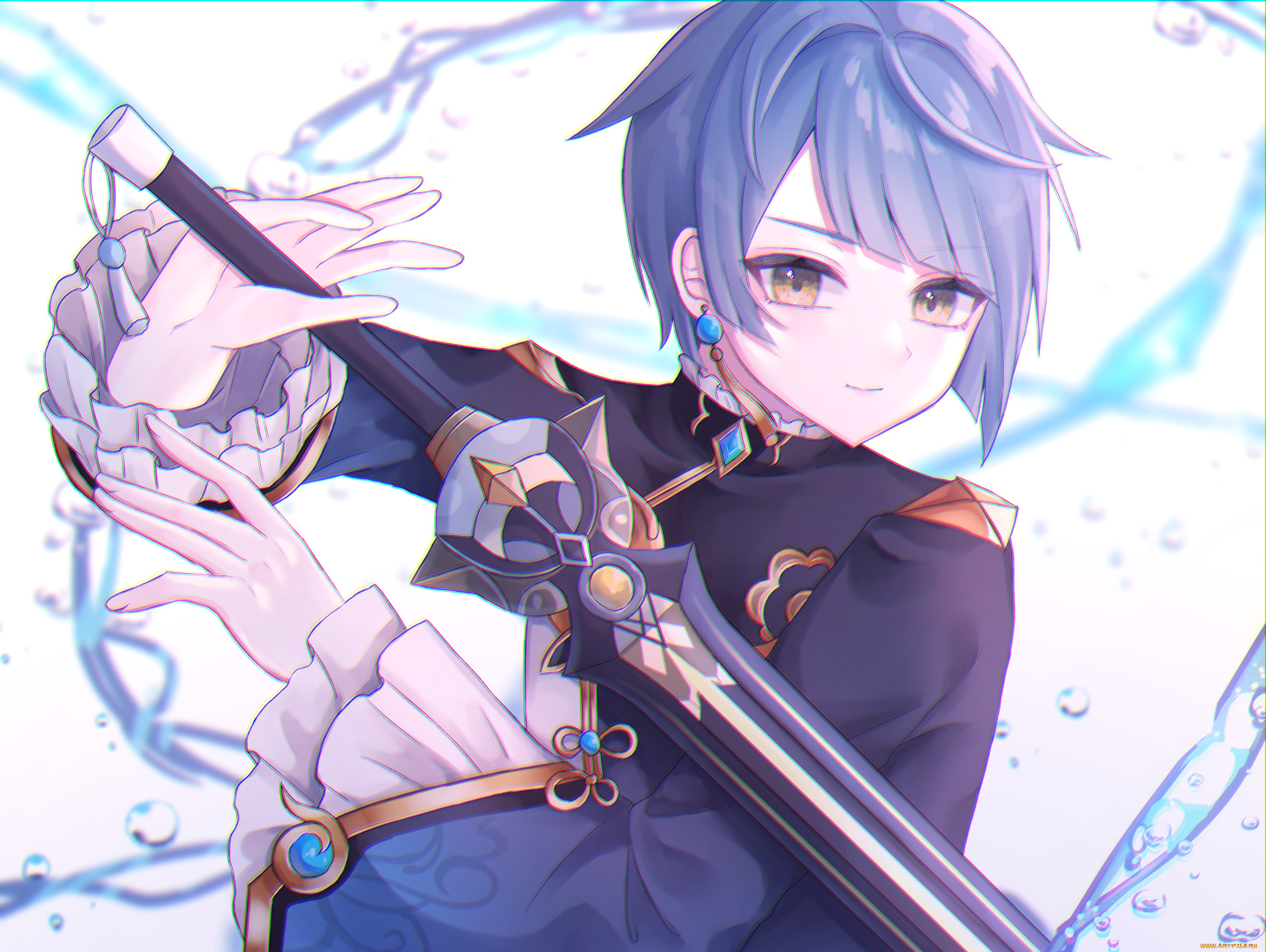 аниме, genshin, impact, genshin, impact