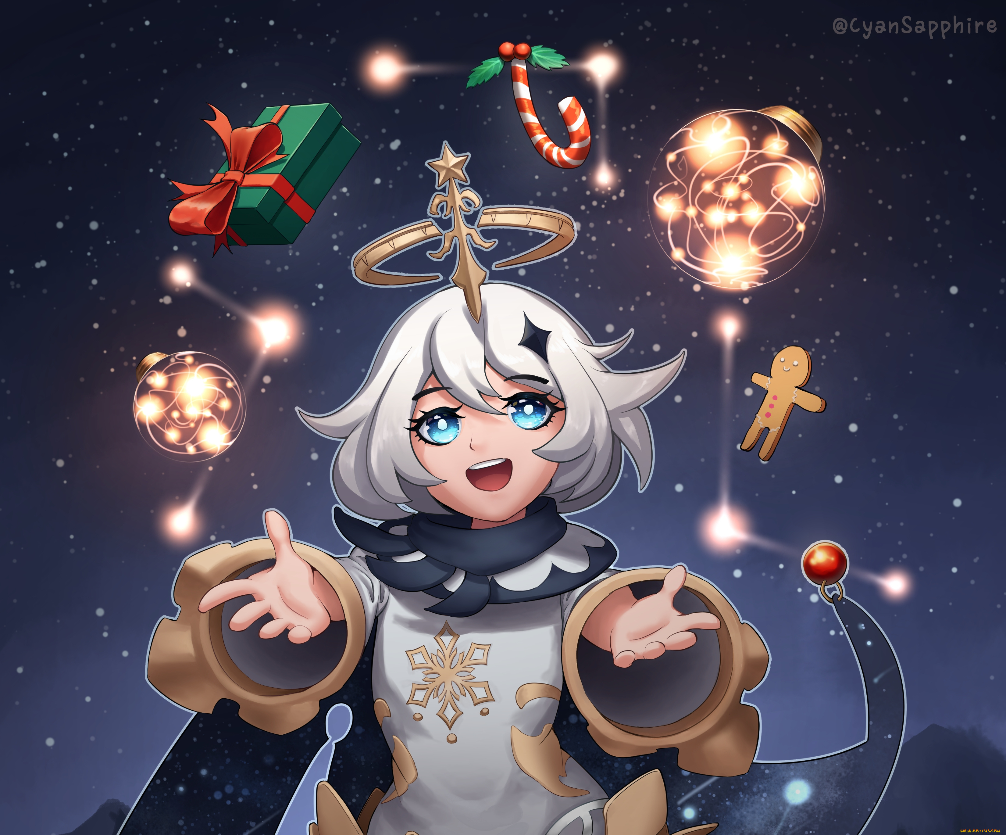 аниме, genshin, impact, genshin, impact