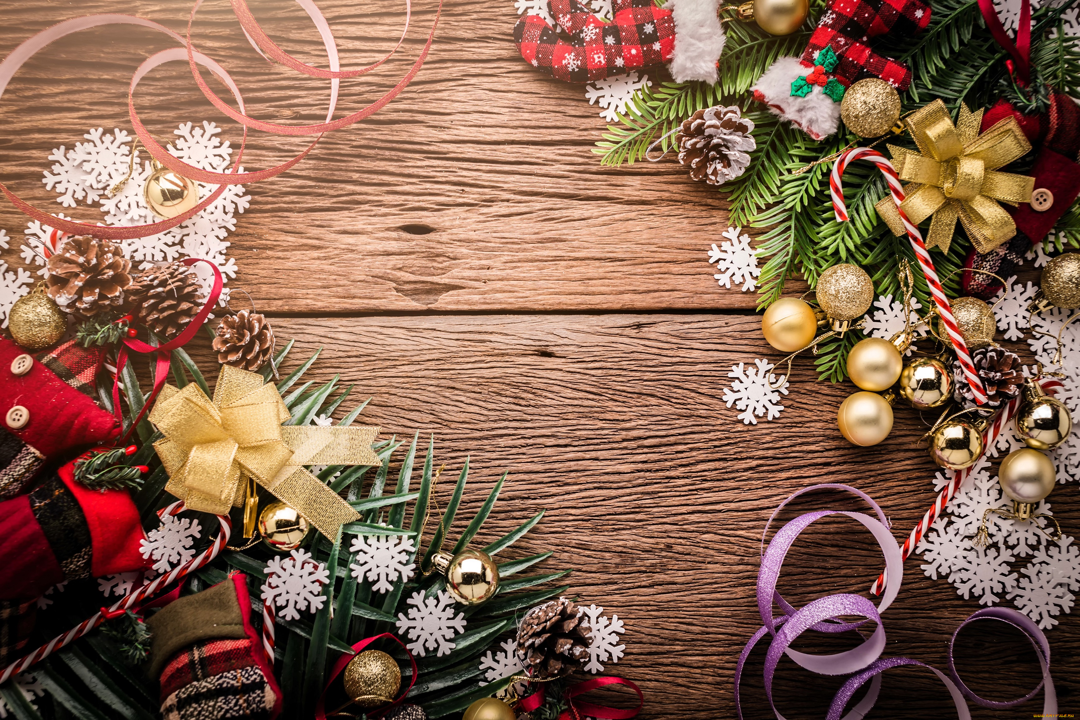 праздничные, украшения, ветки