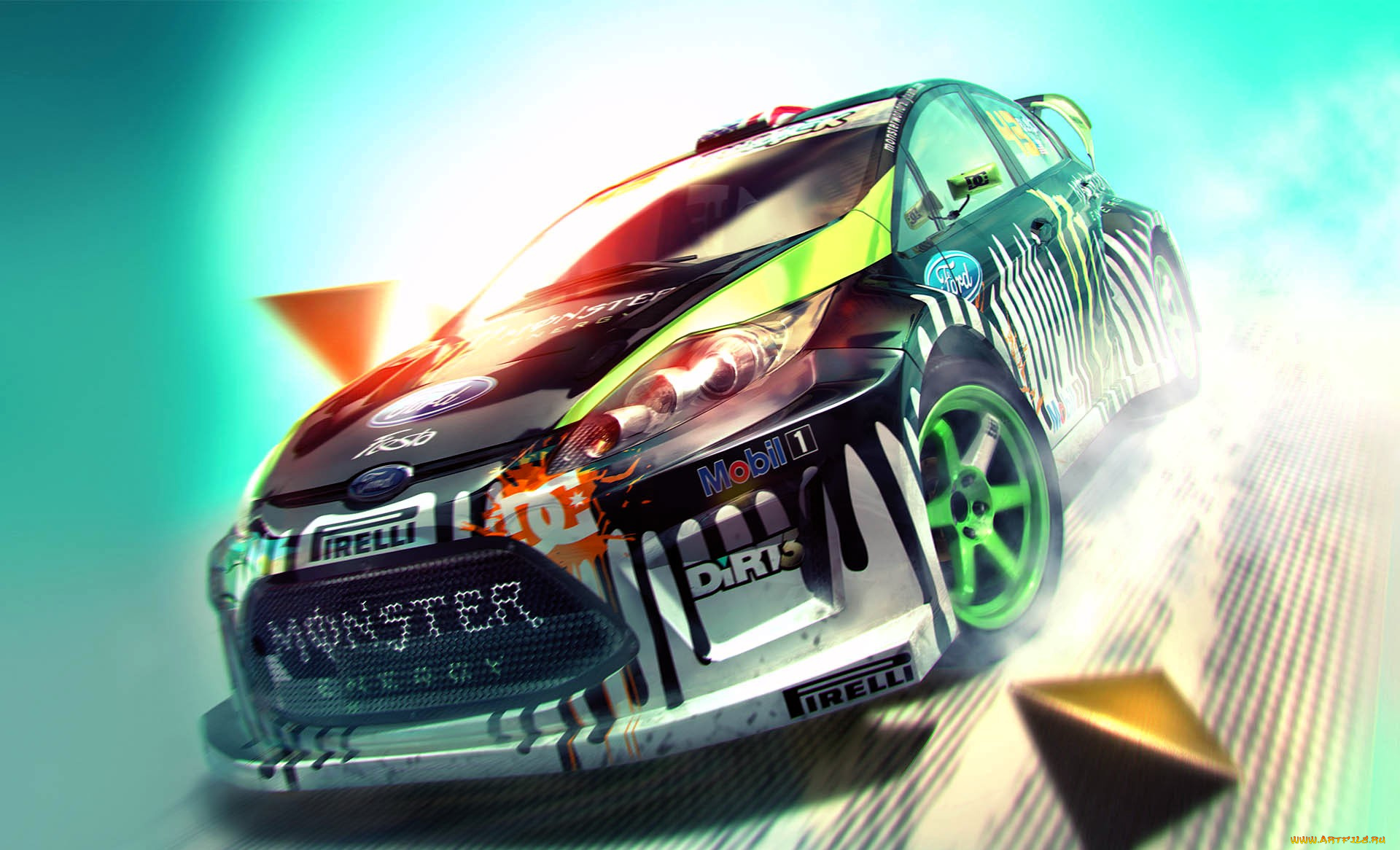 видео, игры, dirt, 3, машина, ралли, гонка, пирамидки