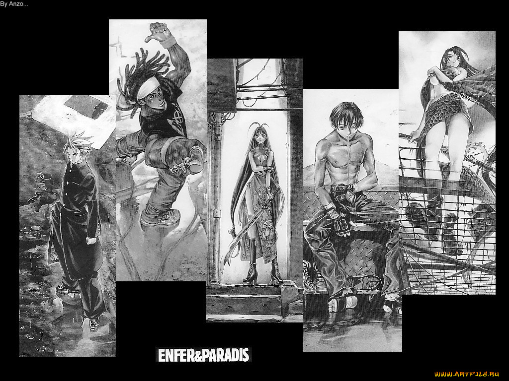 аниме, tenjou, tenge