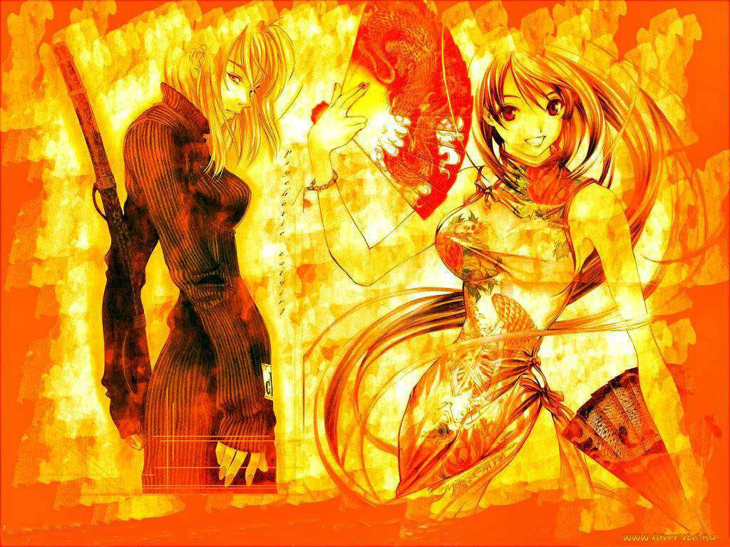 аниме, tenjou, tenge