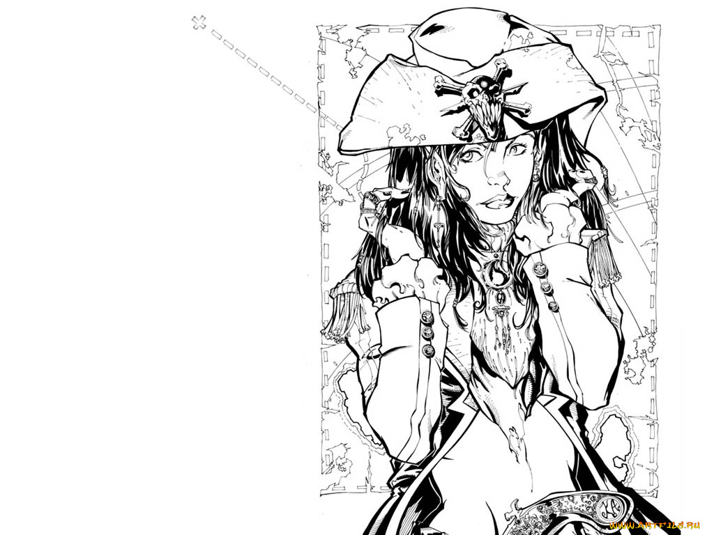 рисованные, люди