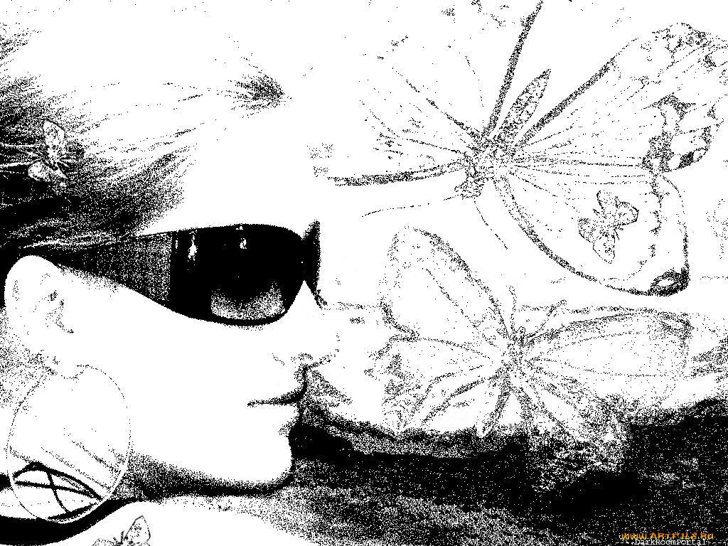 рисованные, люди