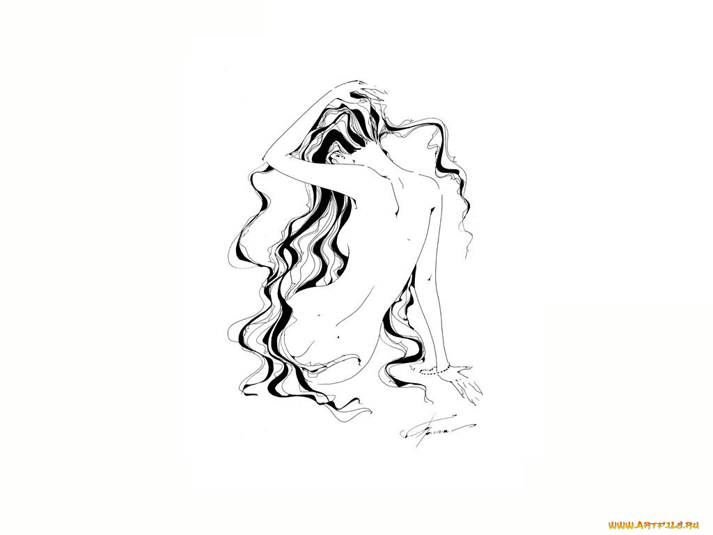 рисованные, минимализм