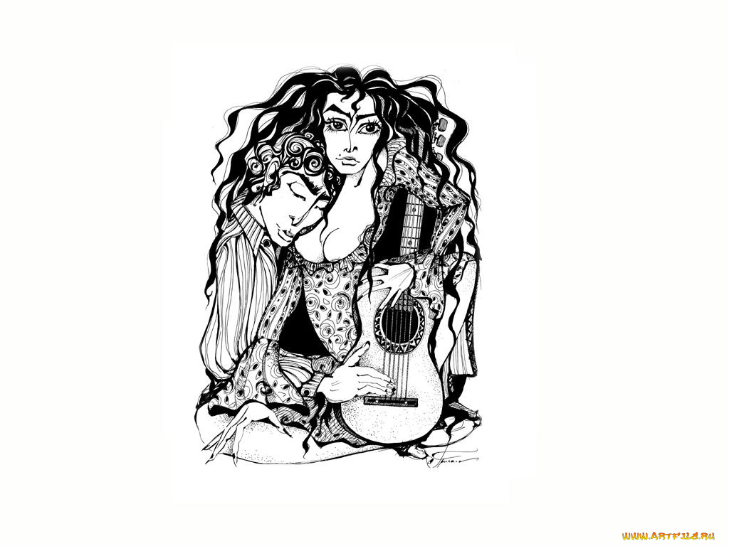 рисованные, минимализм