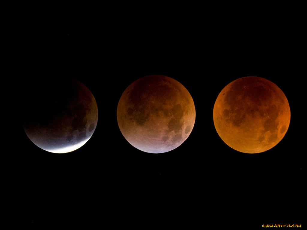 космос, луна