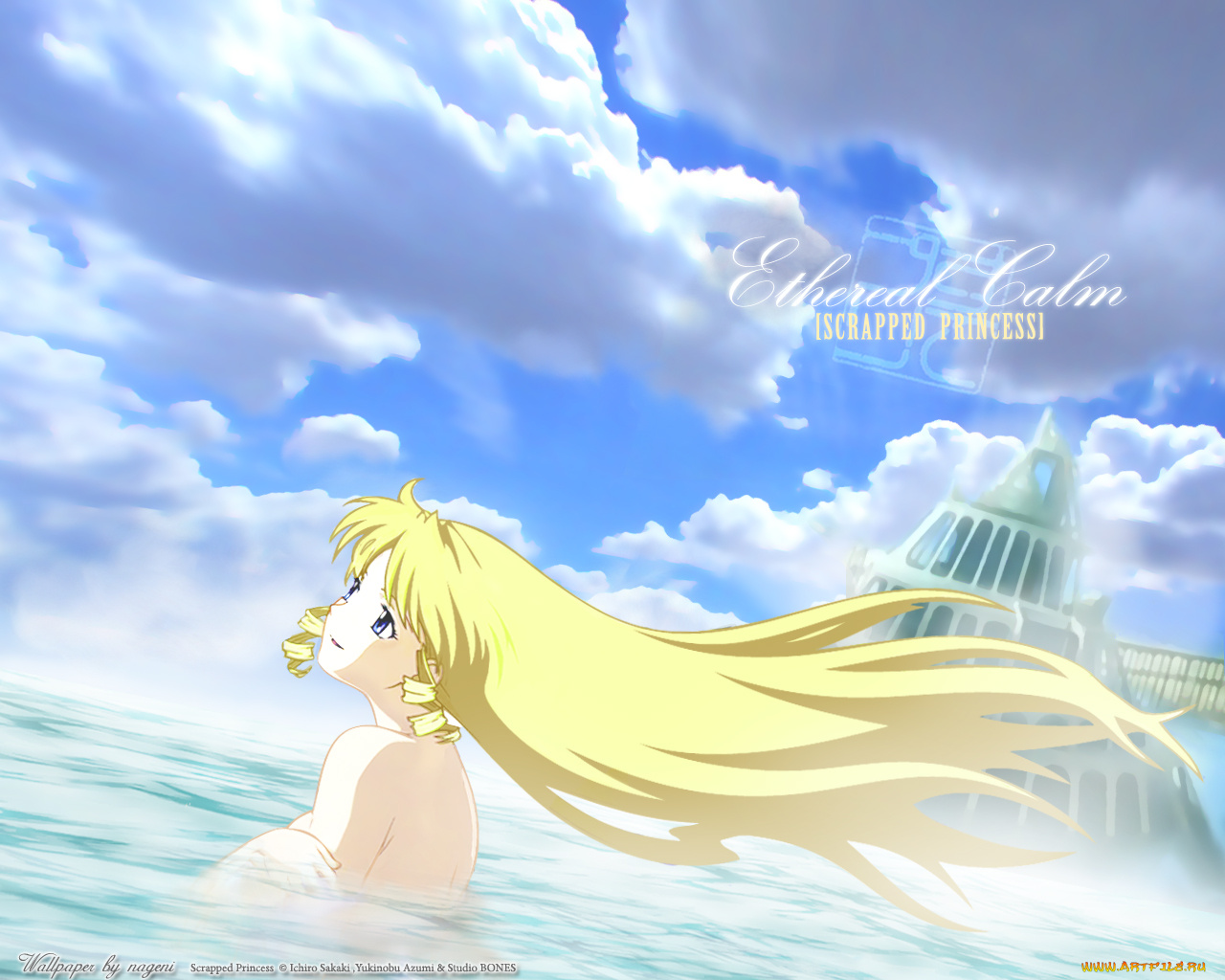 аниме, scrapped, princess