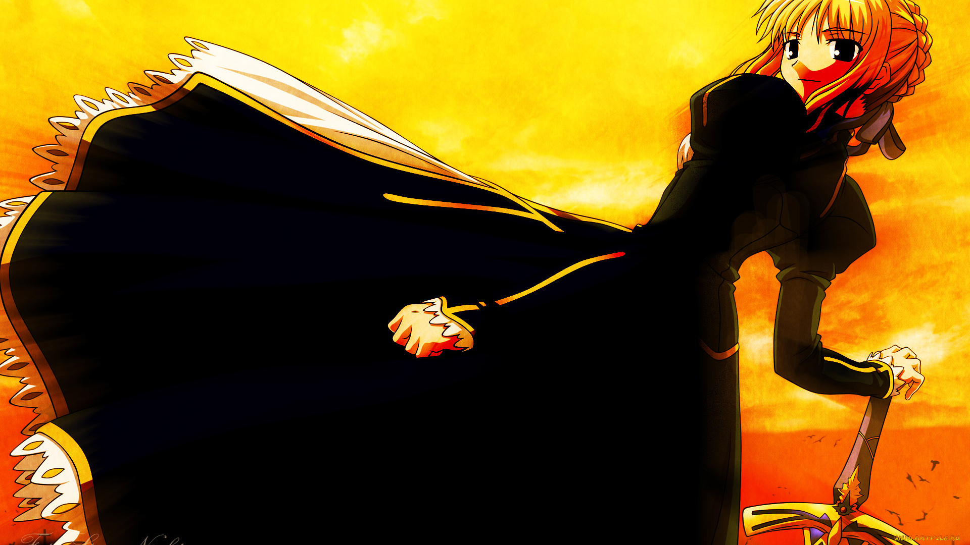 аниме, fate, stay, night