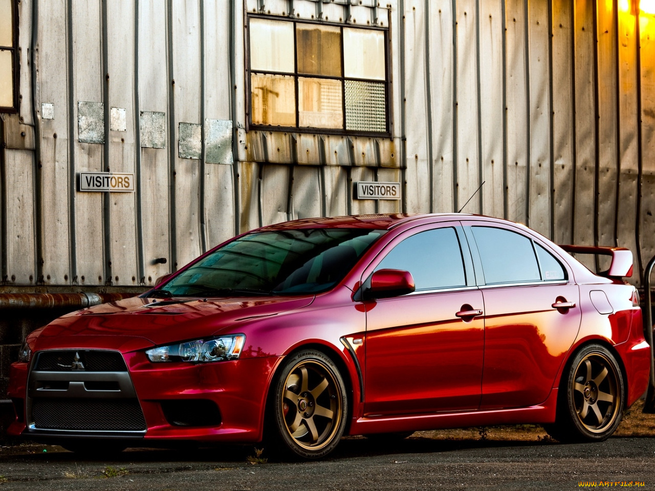 mitsubishi, lancer, evo, автомобили