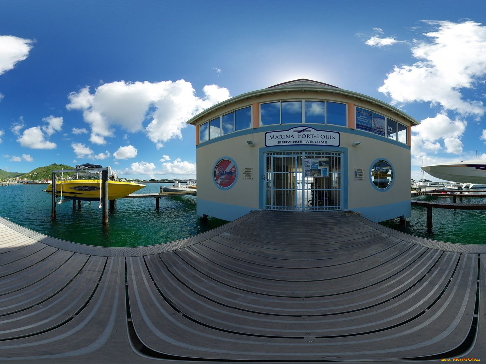 корабли, порты, причалы