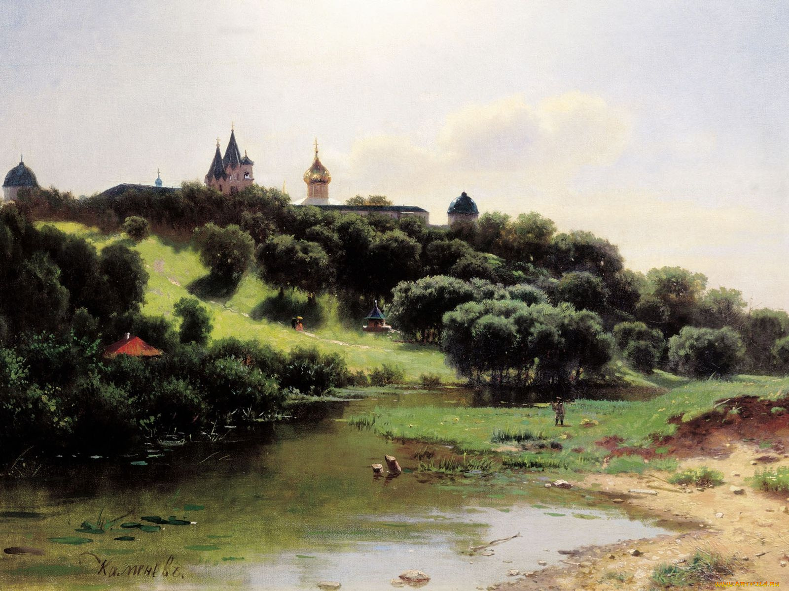 лев, каменев, рисованные