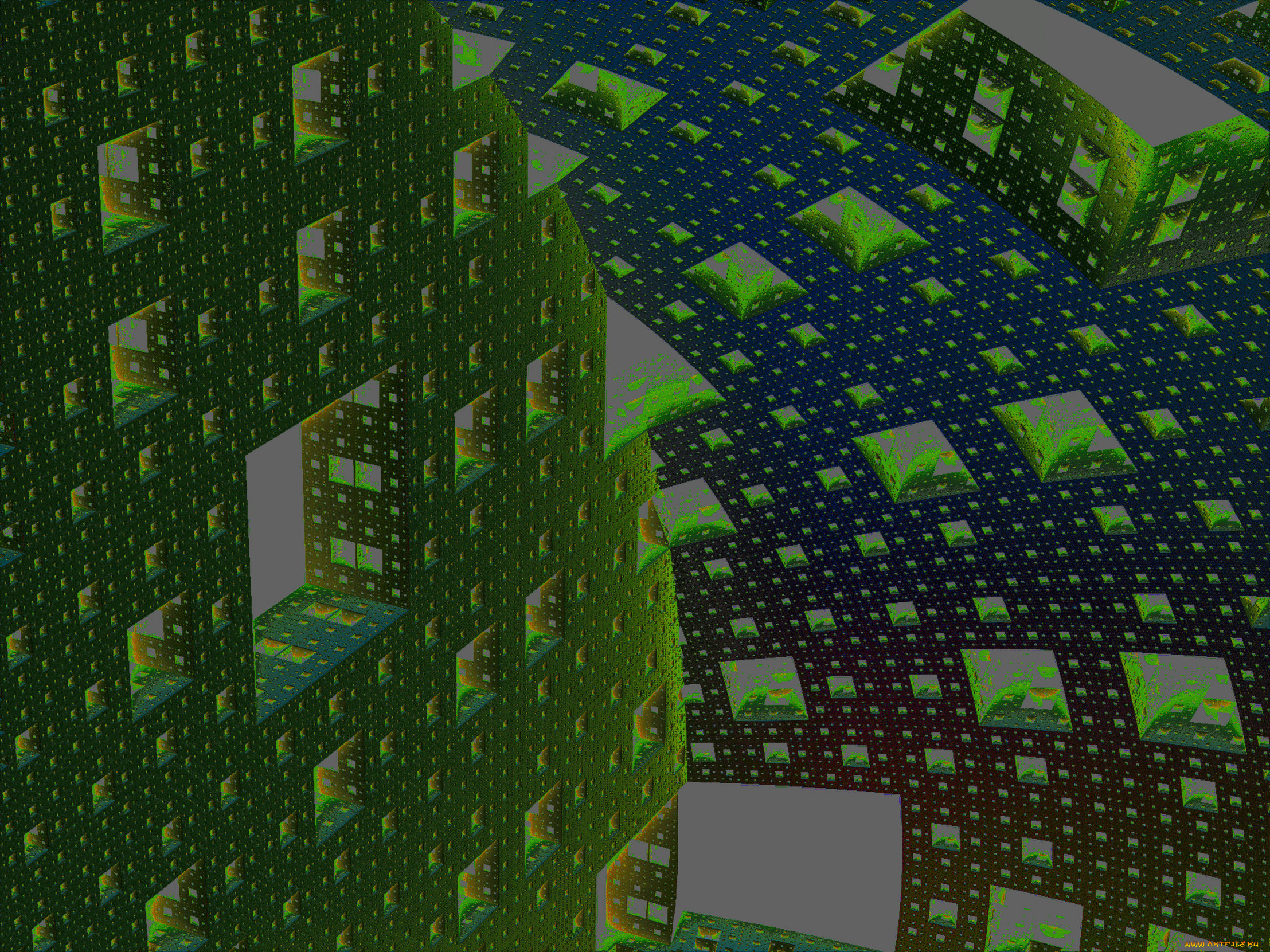 3д, графика, fractal, фракталы, узор, абстракция