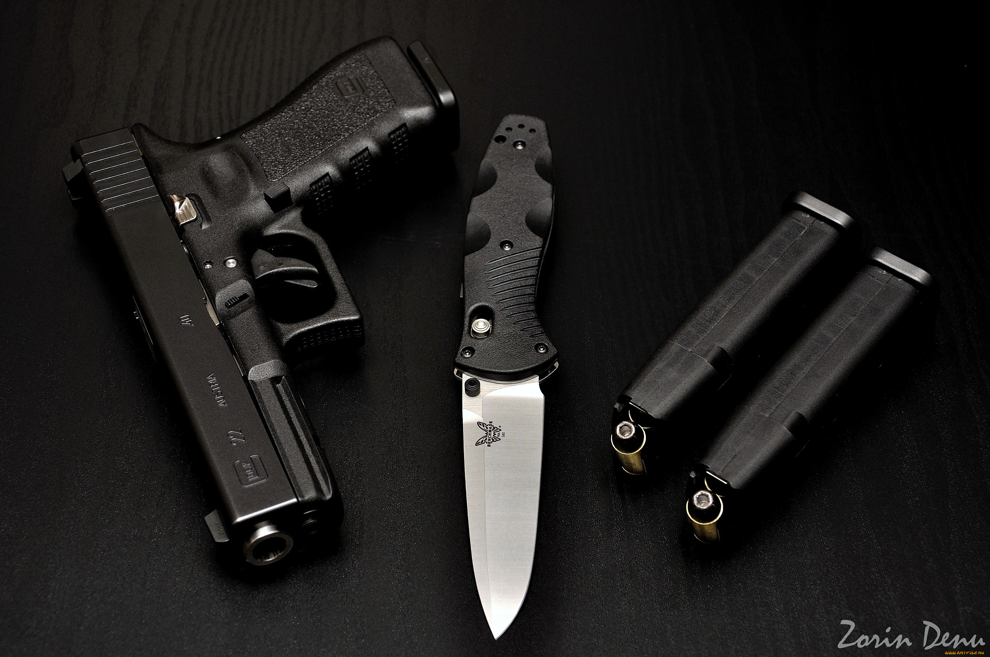 оружие, магазин, нож, пистолет