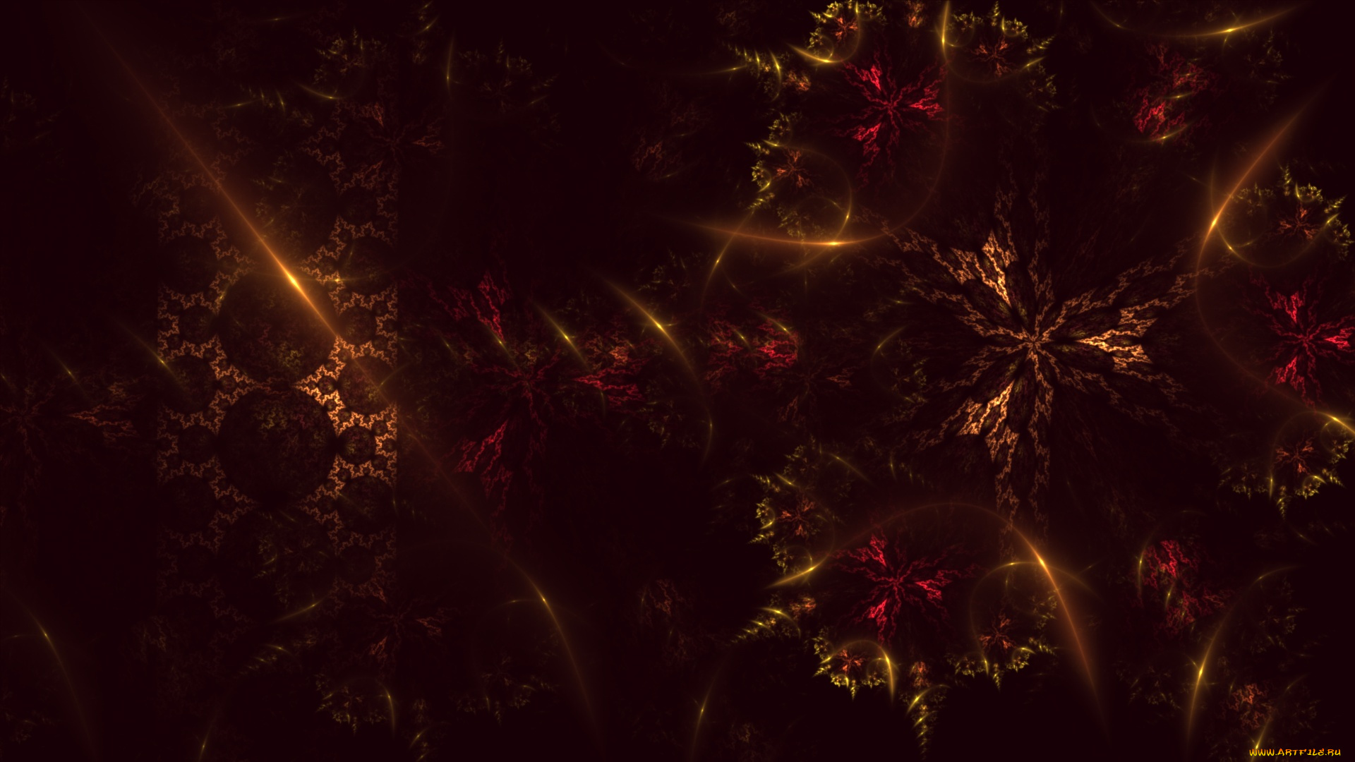 3д, графика, abstract, абстракции, изгибы, линии, фон, узор, цвета