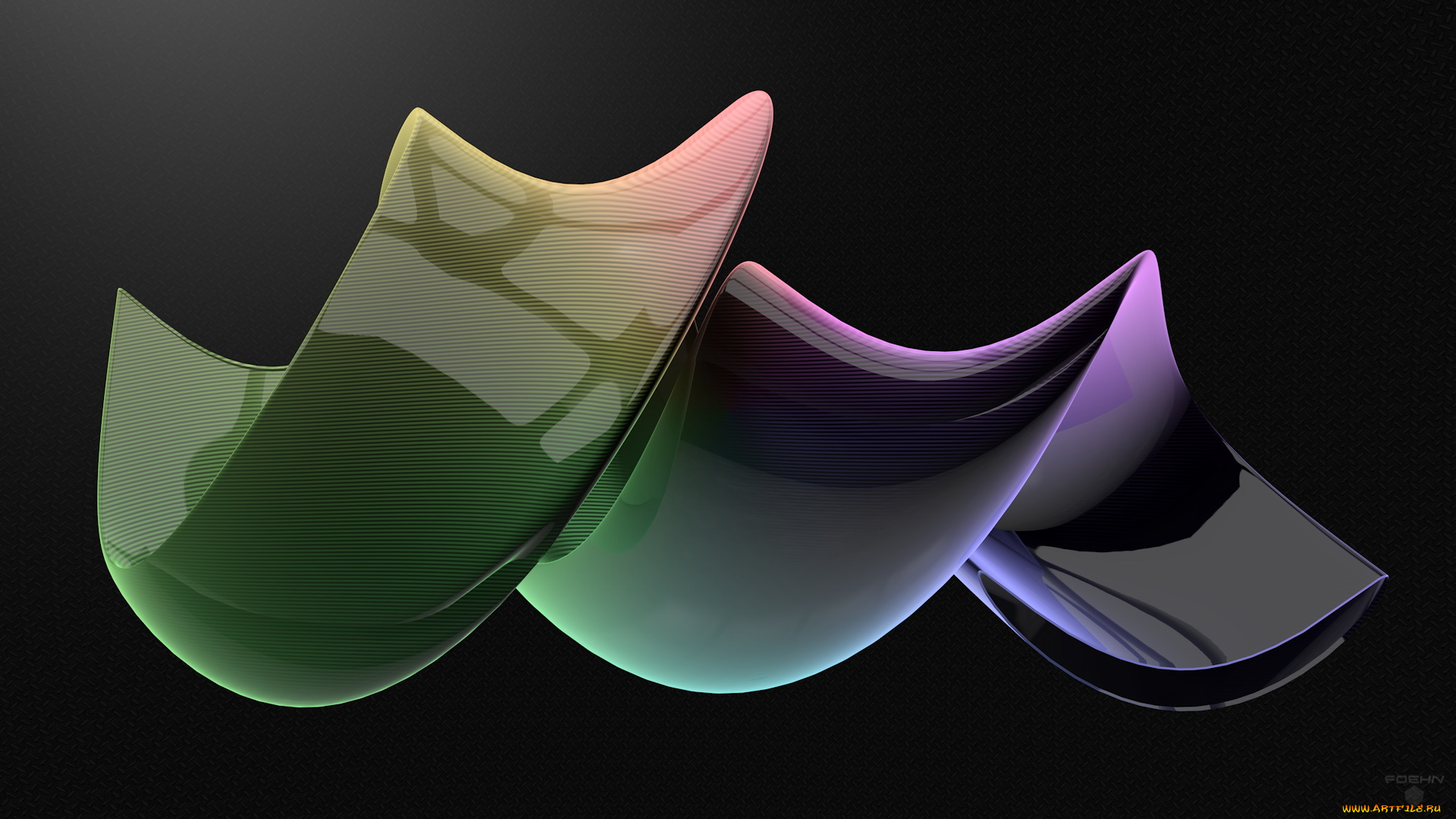 3д, графика, abstract, абстракции, узор, фон, цвета, линии, изгибы