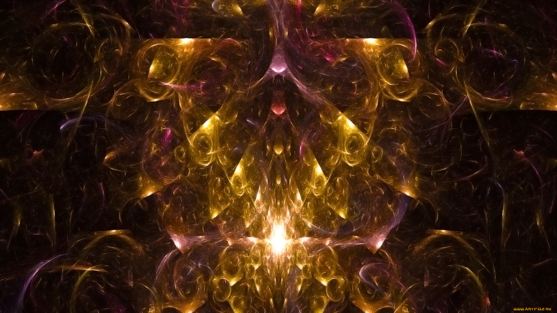 3д, графика, fractal, фракталы, линии, изгибы, фон, узор, цвета