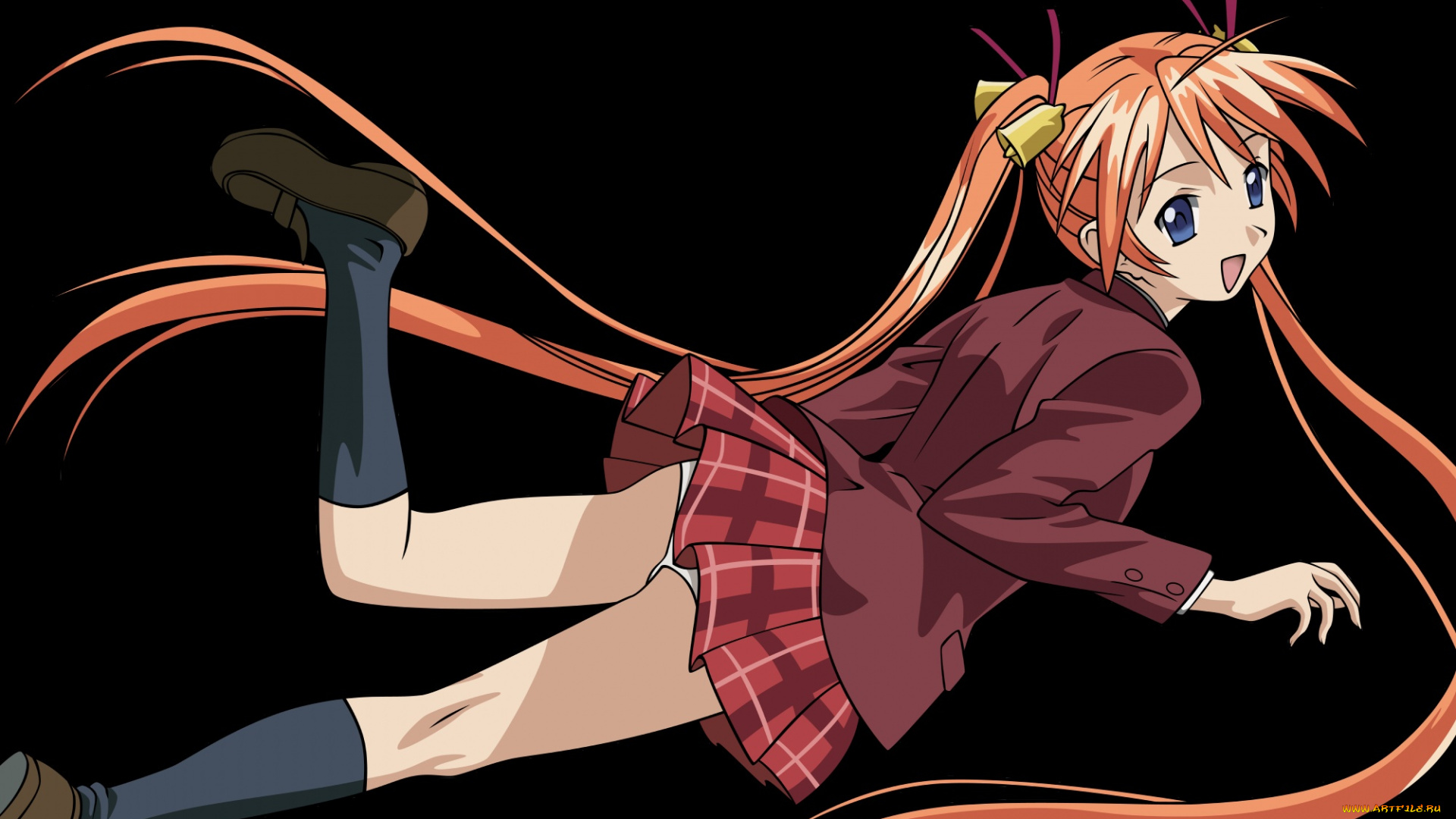 аниме, mahou, sensei, negima, девушка