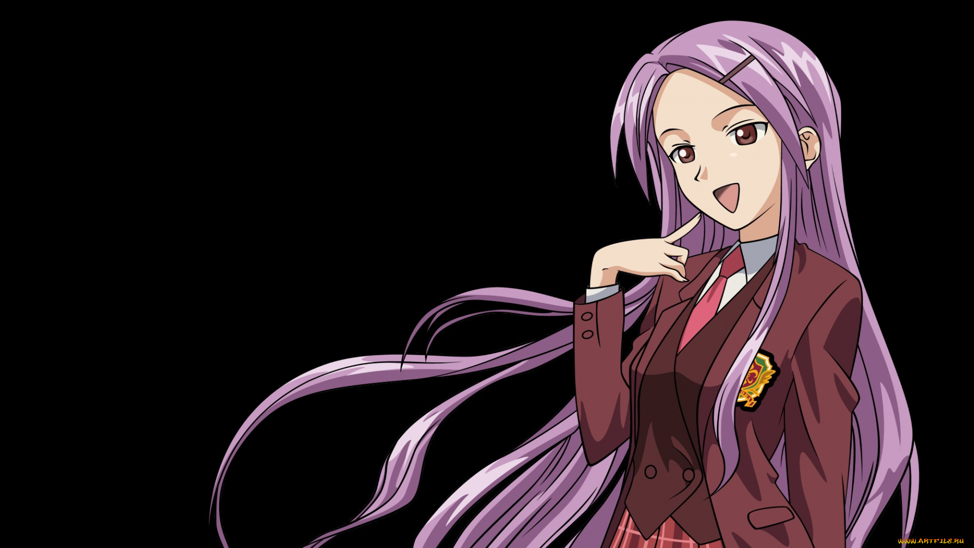 аниме, mahou, sensei, negima, девушка