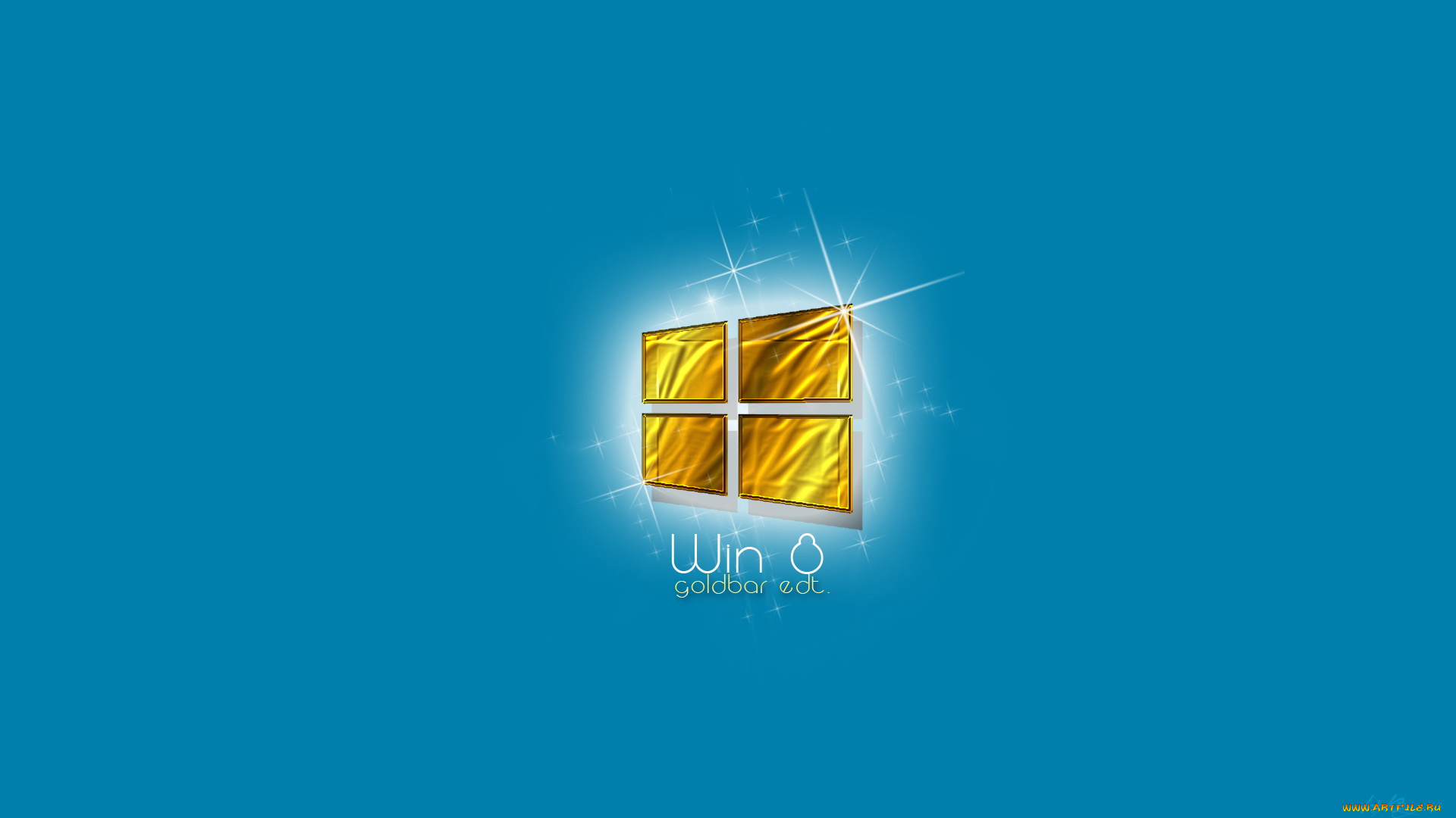 компьютеры, windows, лого, синий, 8