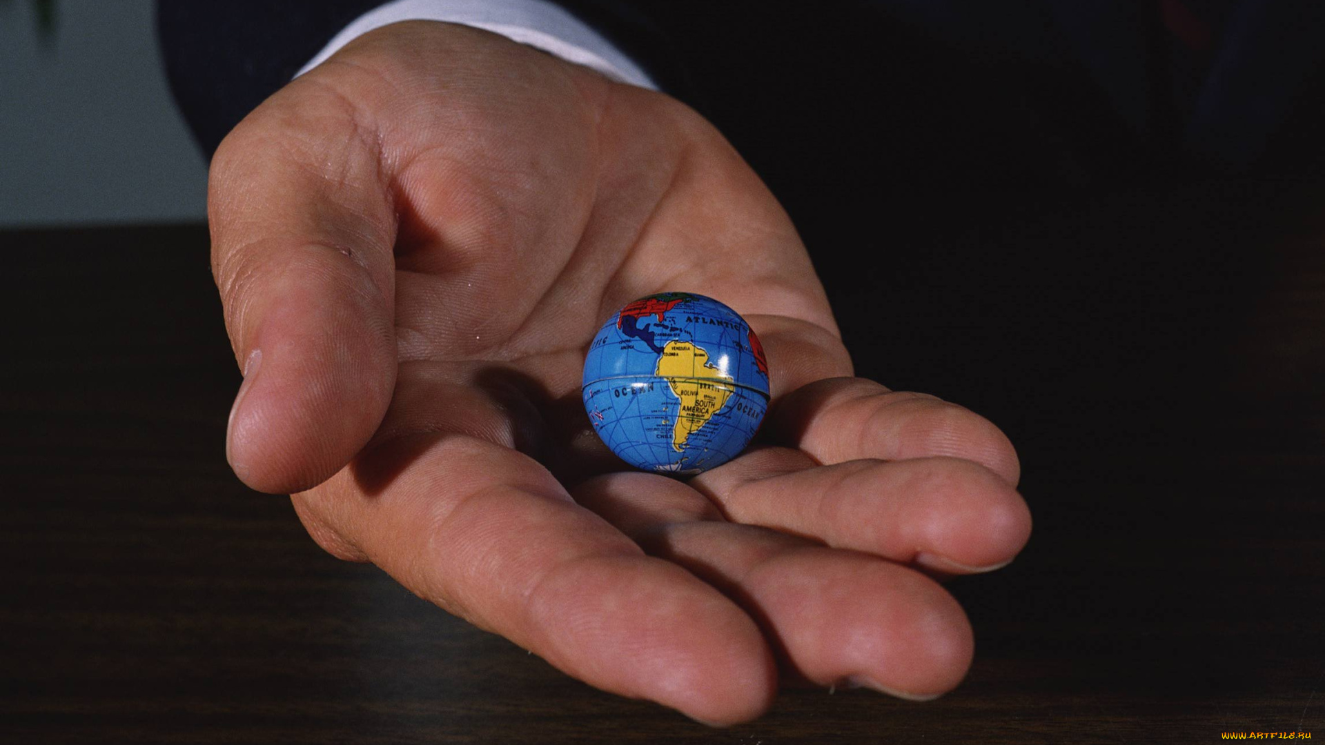 разное, руки, ладонь, рука, глобус