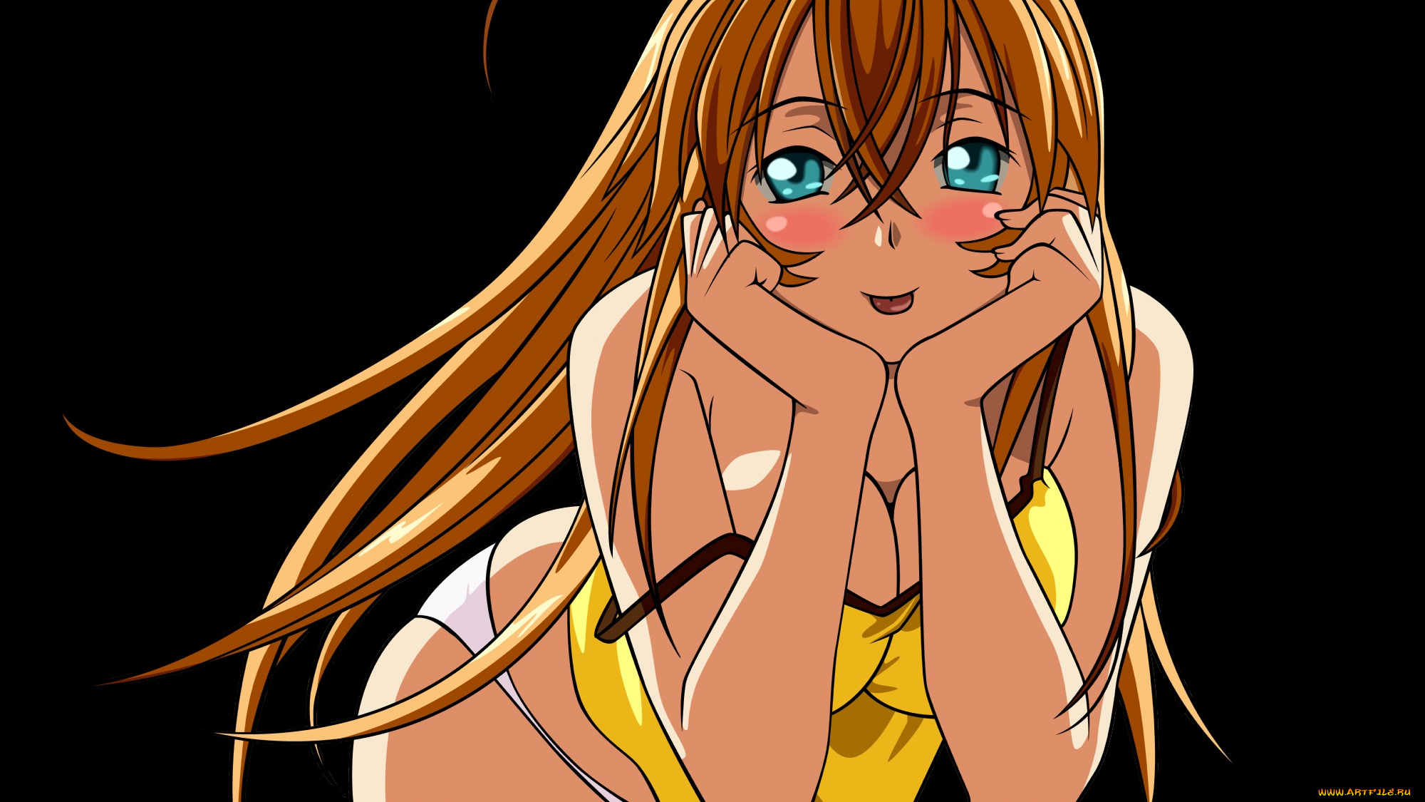 аниме, ikki, tousen, девушка