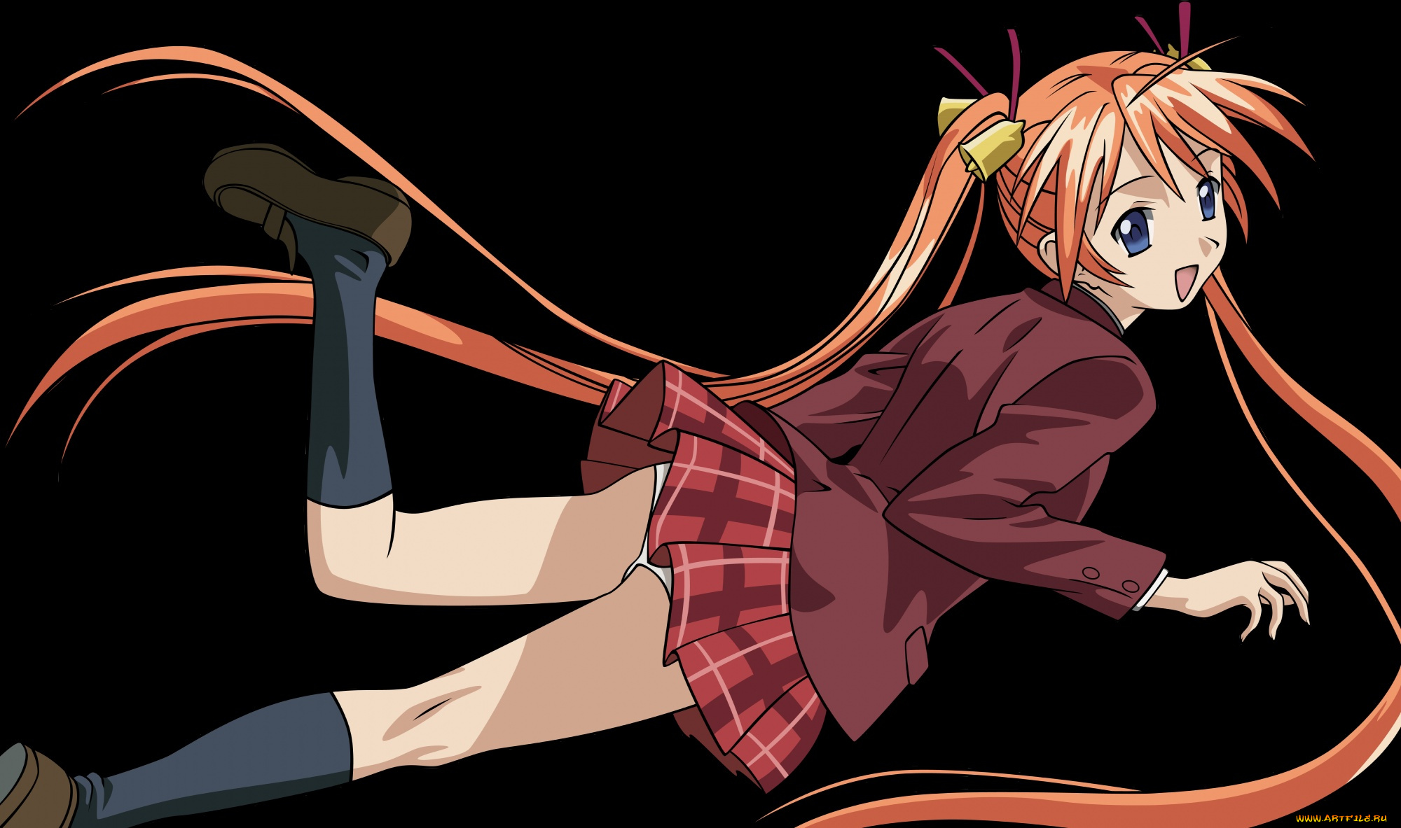 аниме, mahou, sensei, negima, девушка