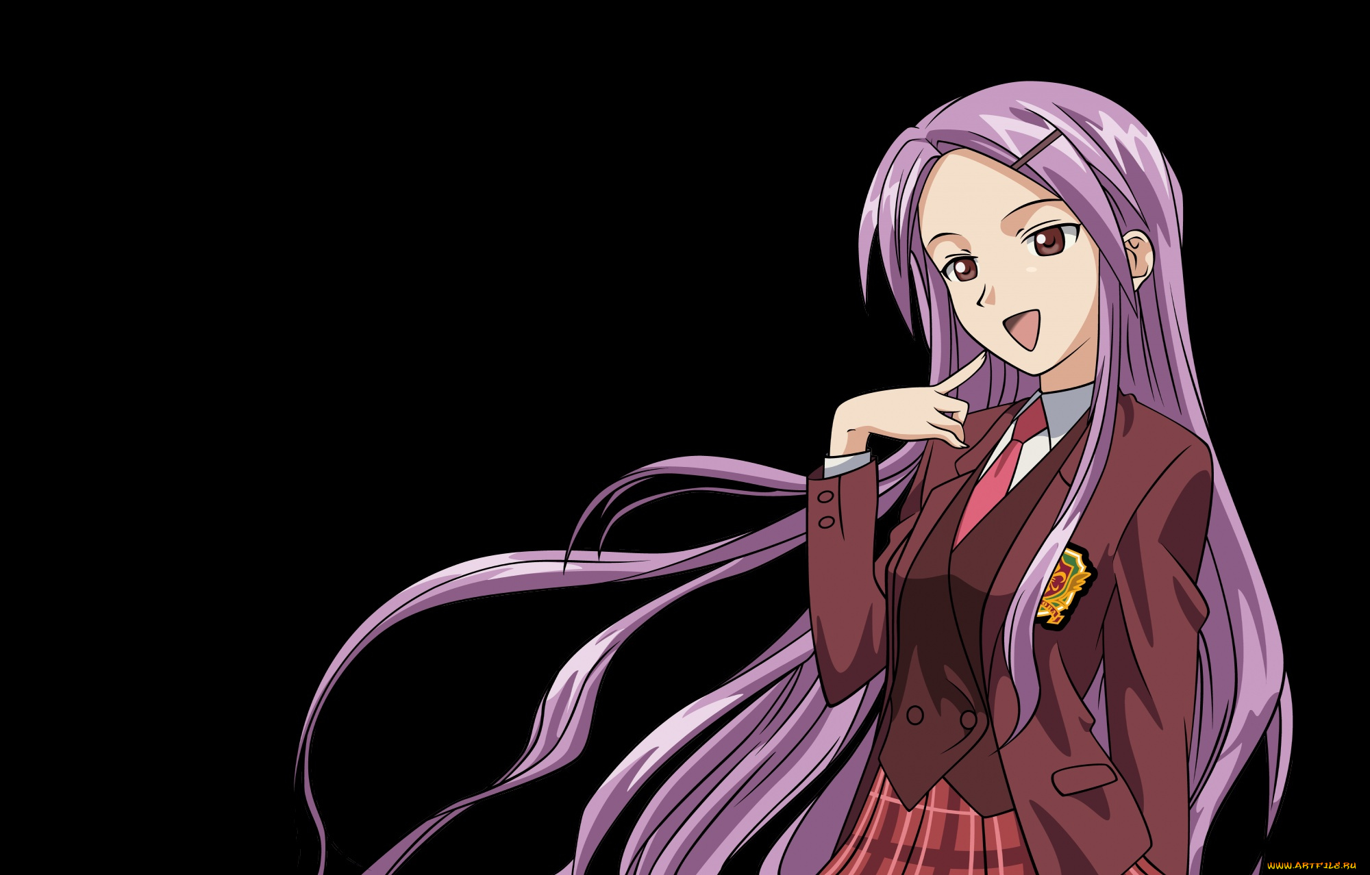 аниме, mahou, sensei, negima, девушка