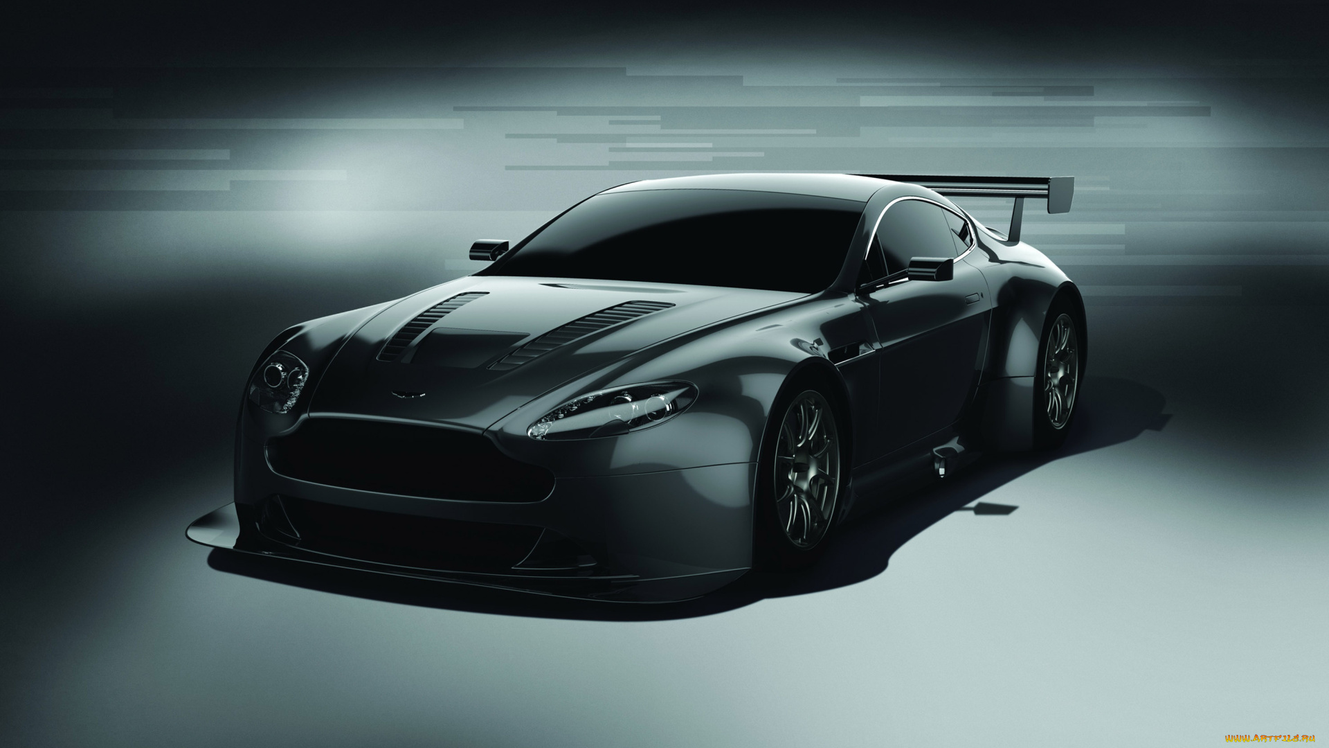 автомобили, 3д, aston, martin, vantage, gt3