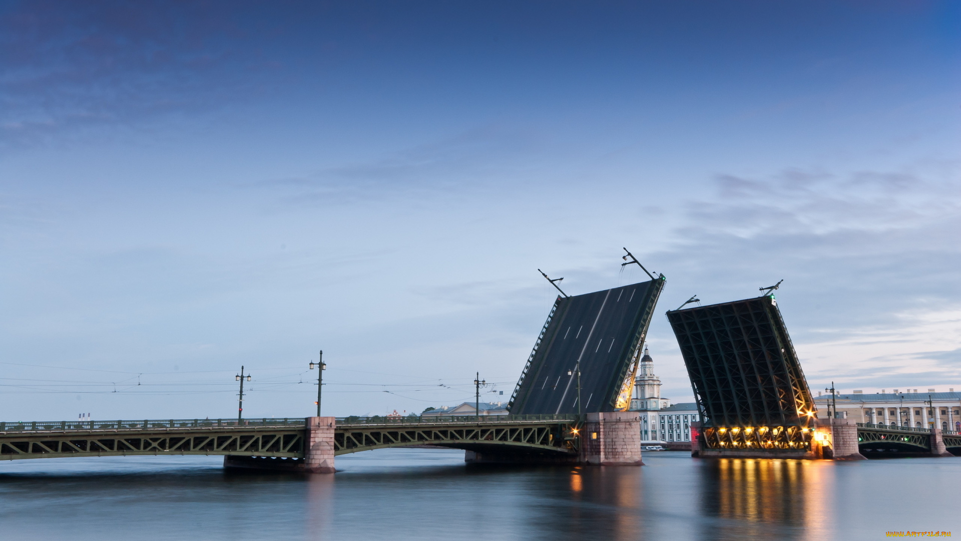 города, санкт-петербург, , петергоф, , россия, мост, город, река
