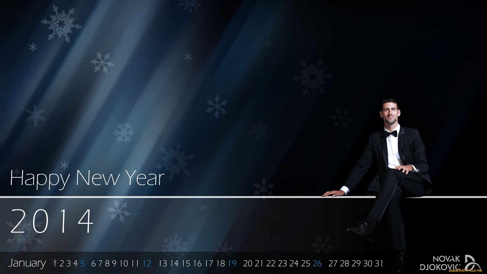 календари, знаменитости, джокович, теннисист